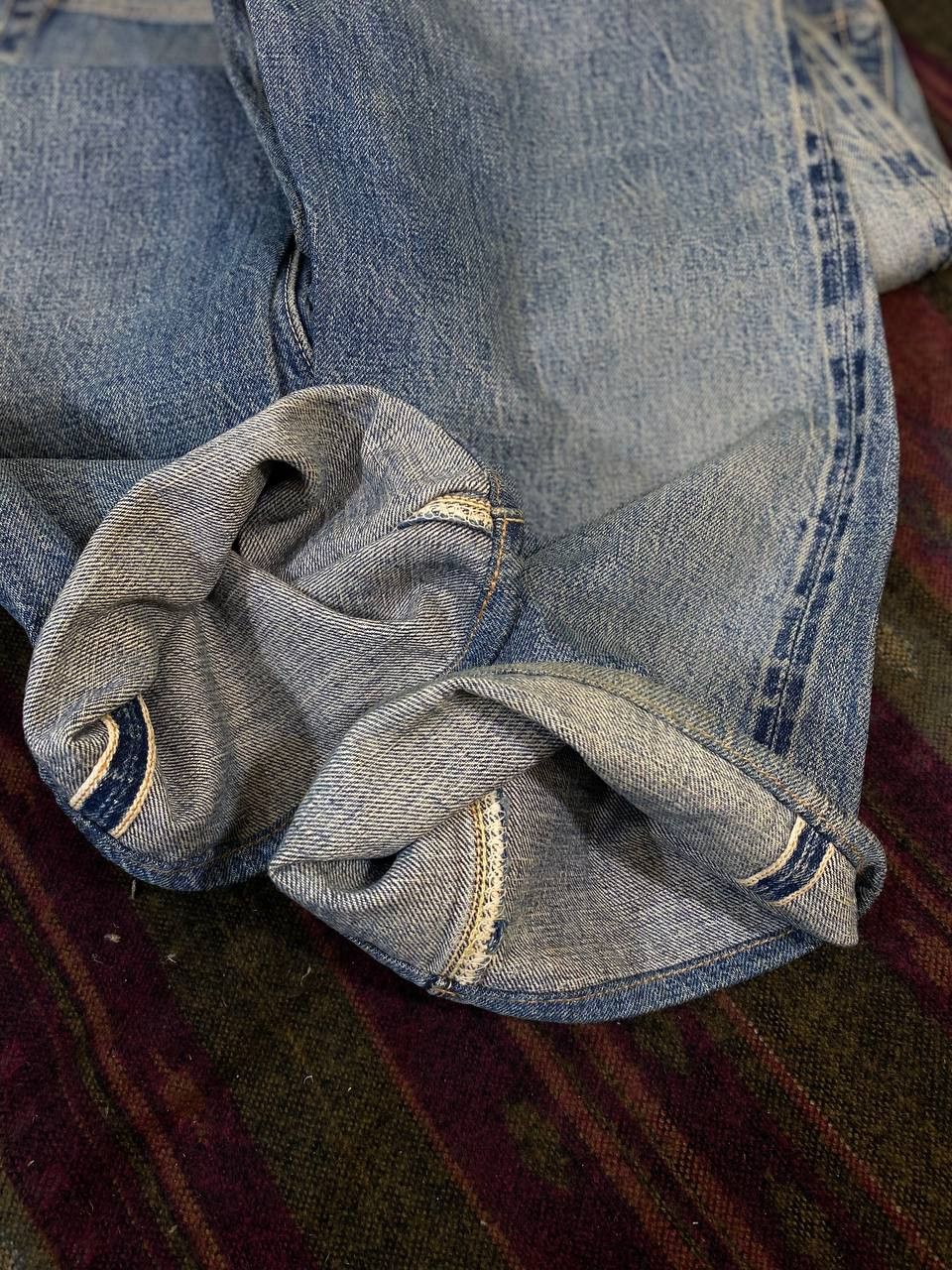 Denime vintage denime shashiko selvedge denim nice design Size US 30 / EU 46 - 8 Thumbnail