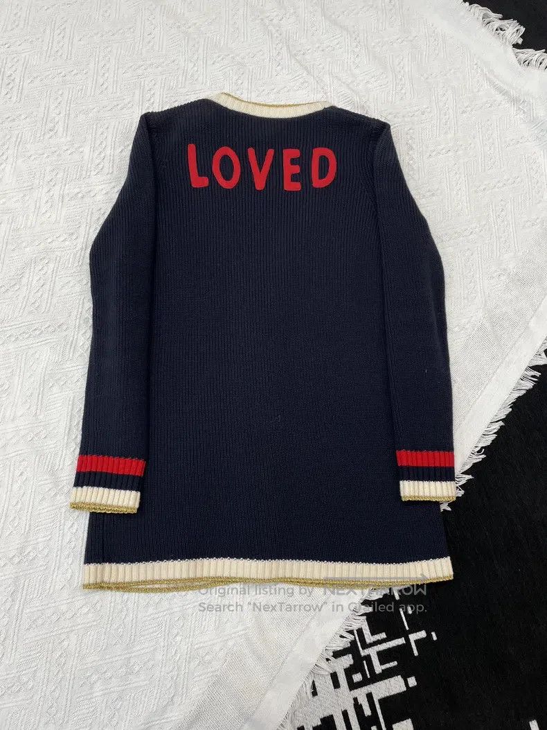 Gucci Gucci Dark blue pearl button cardigan coat Size XS / US 0-2 / IT 36-38 - 3 Thumbnail