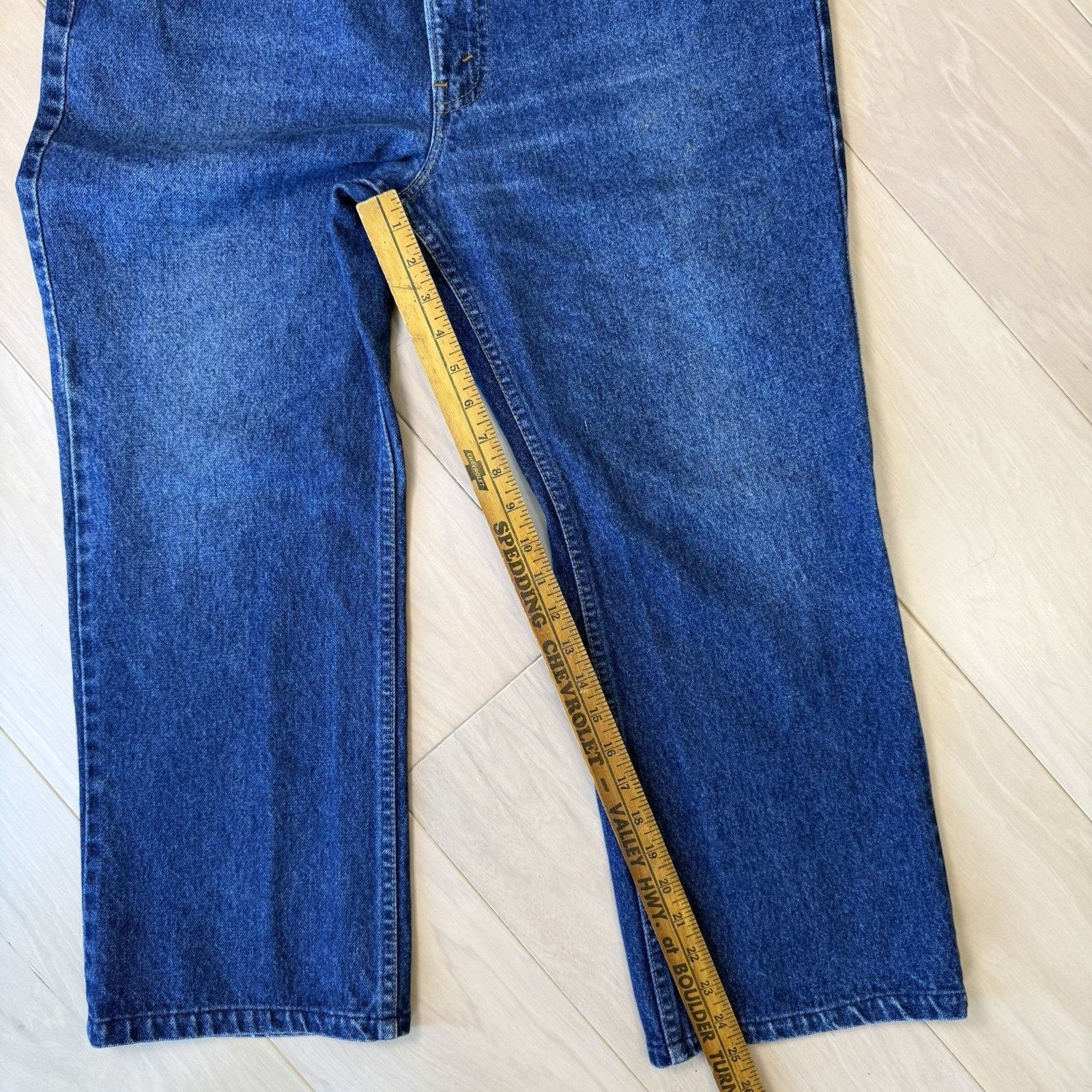 Levi's Vintage Levis 517 Jeans 36 Blue 80s Denim Made in USA Size US 36 / EU 52 - 7 Thumbnail