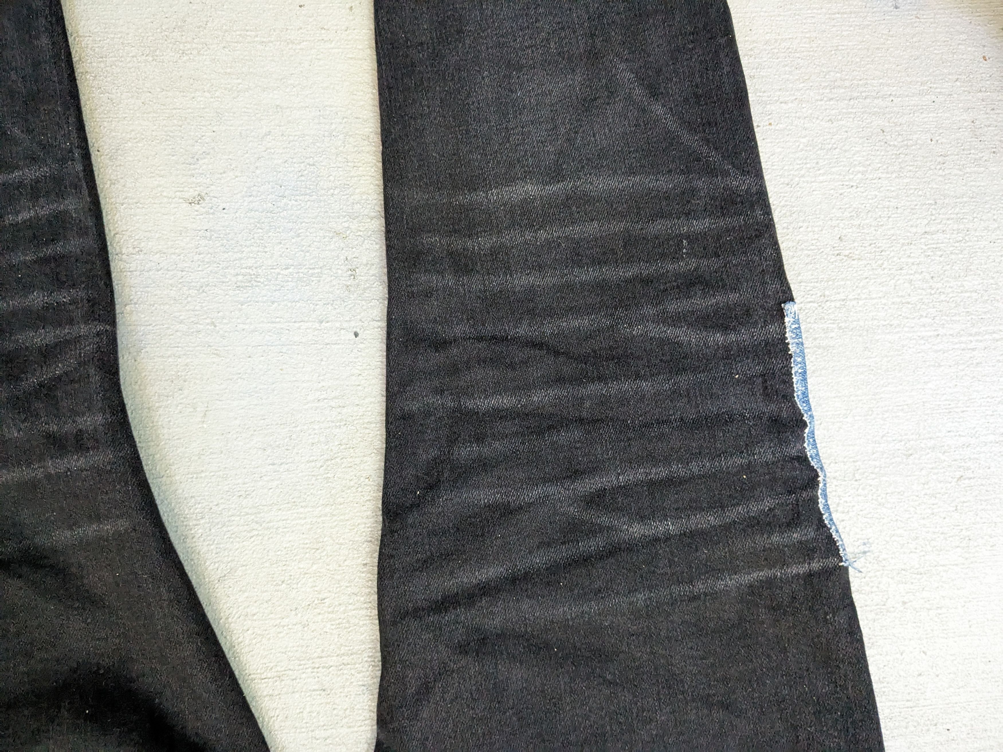Amiri AMIRI Japanese Repair Denim Jeans Black Size 36 x 35 Slim Size US 36 / EU 52 - 12 Thumbnail