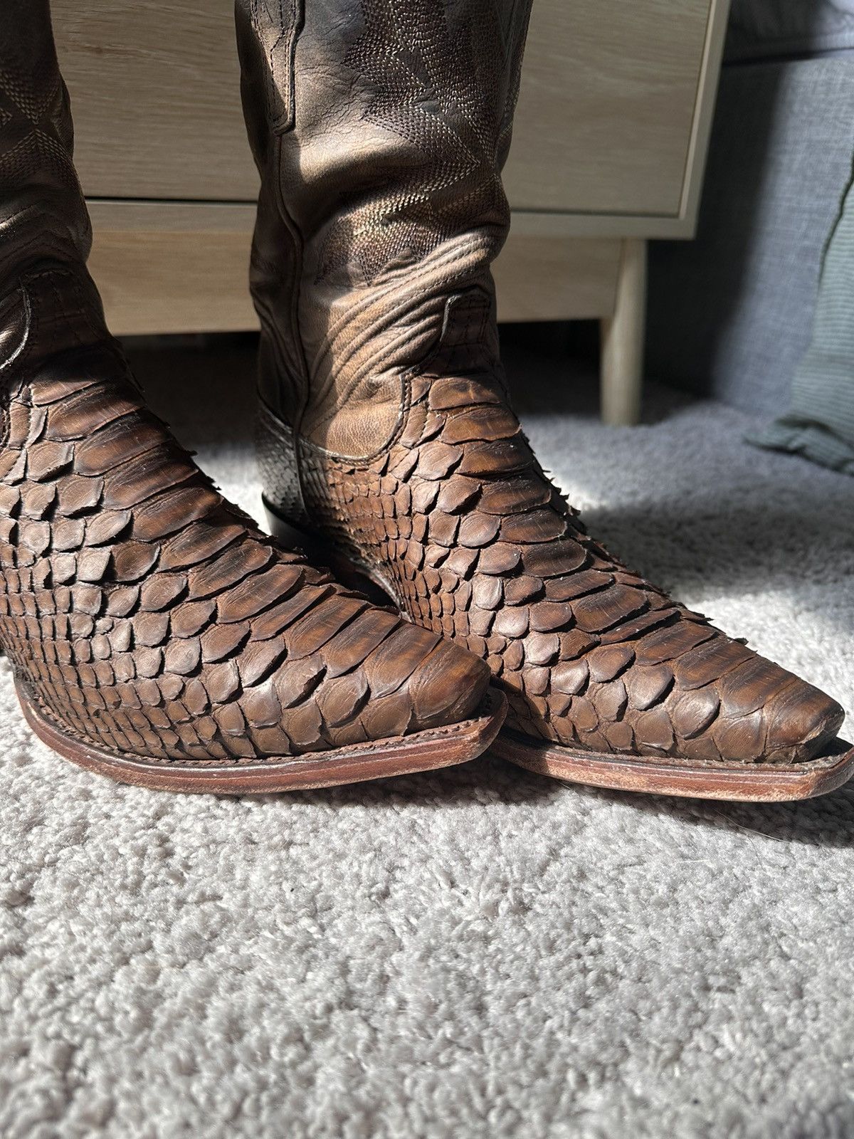 Tecovas Elegant Tecovas Limited Edition Python Boots The Barrett s Grailed