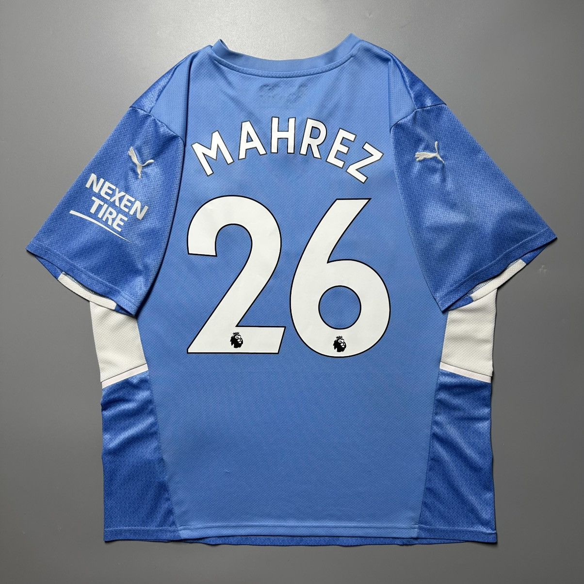 Puma MAN CITY PUMA 2021/2022 FOOTBALL HOME JERSEY #26 MAHREZ Size US XL / EU 56 / 4 - 1 Thumbnail