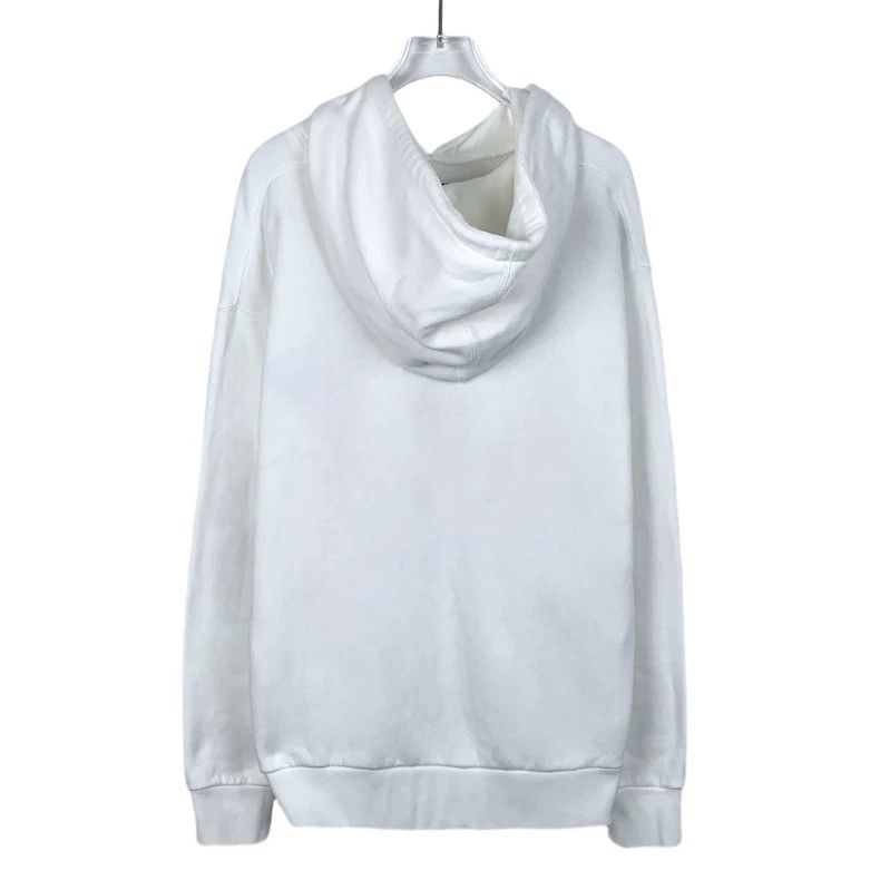 Gucci Gucci White floral printed round-neck cotton hooded drawstr Size US XXS / EU 40 - 2 Thumbnail