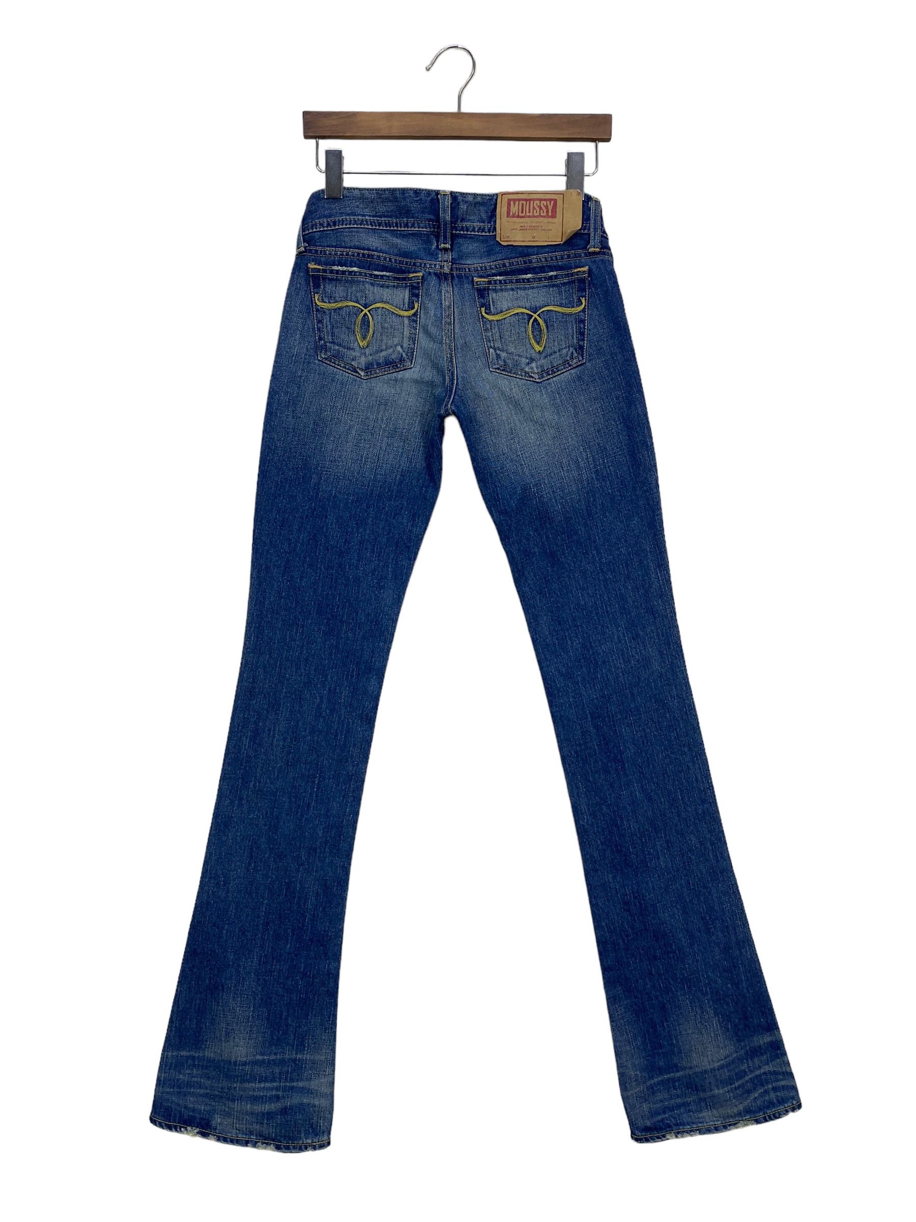 Japanese Brand × MOUSSY Moussy Japan Low Rise Loose Wide Leg Jeans Size 25" / US 0 / IT 36 - 1 Thumbnail