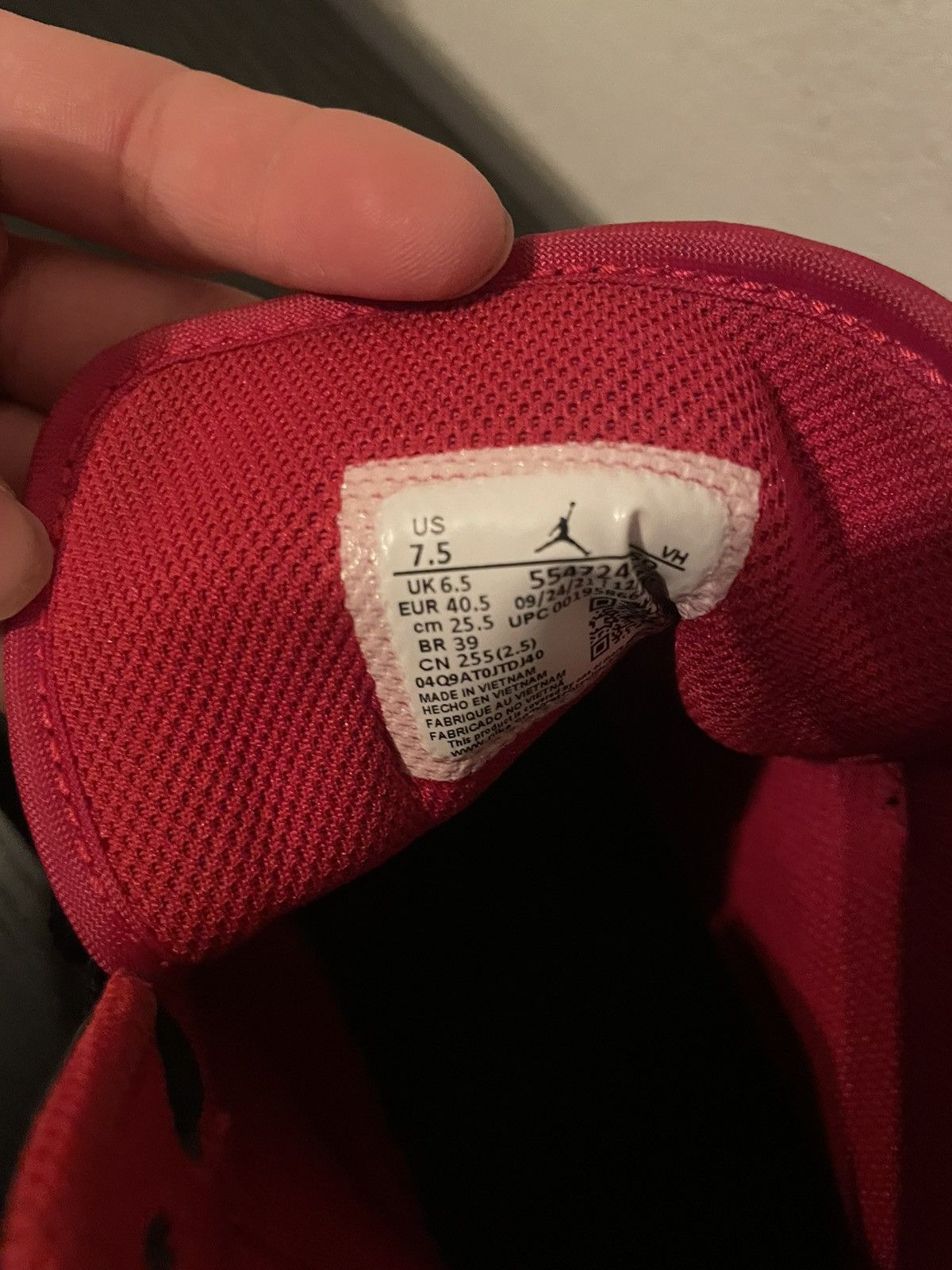 Jordan Brand × Nike Air Jordan 1 Mid “Reverse Bred” Size US 7.5 / EU 40-41 - 6 Thumbnail