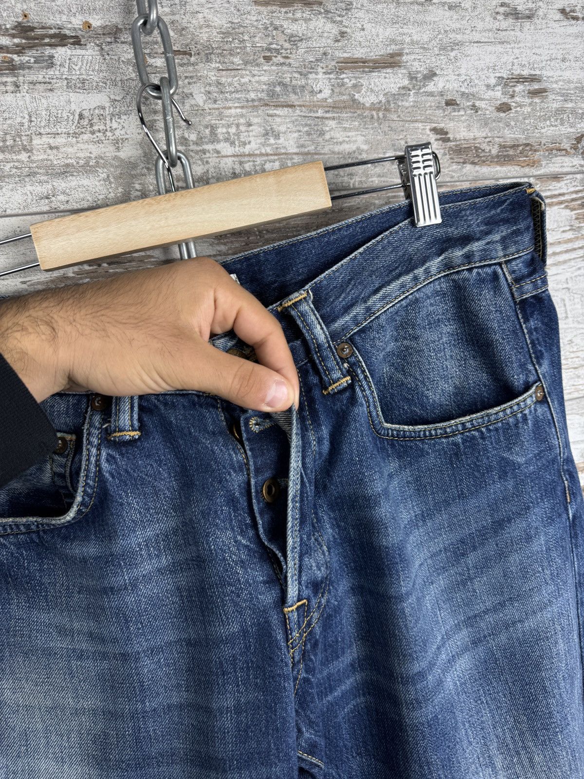 Edwin Mens Vintage Edwin Javanese denim jeans pants size 32/32 y2k Size US 32 / EU 48 - 8 Thumbnail