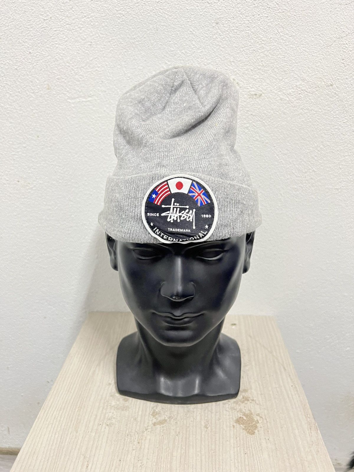 Stussy Vintage Stussy Spell Out Beanie Hat Size ONE SIZE - 2 Thumbnail