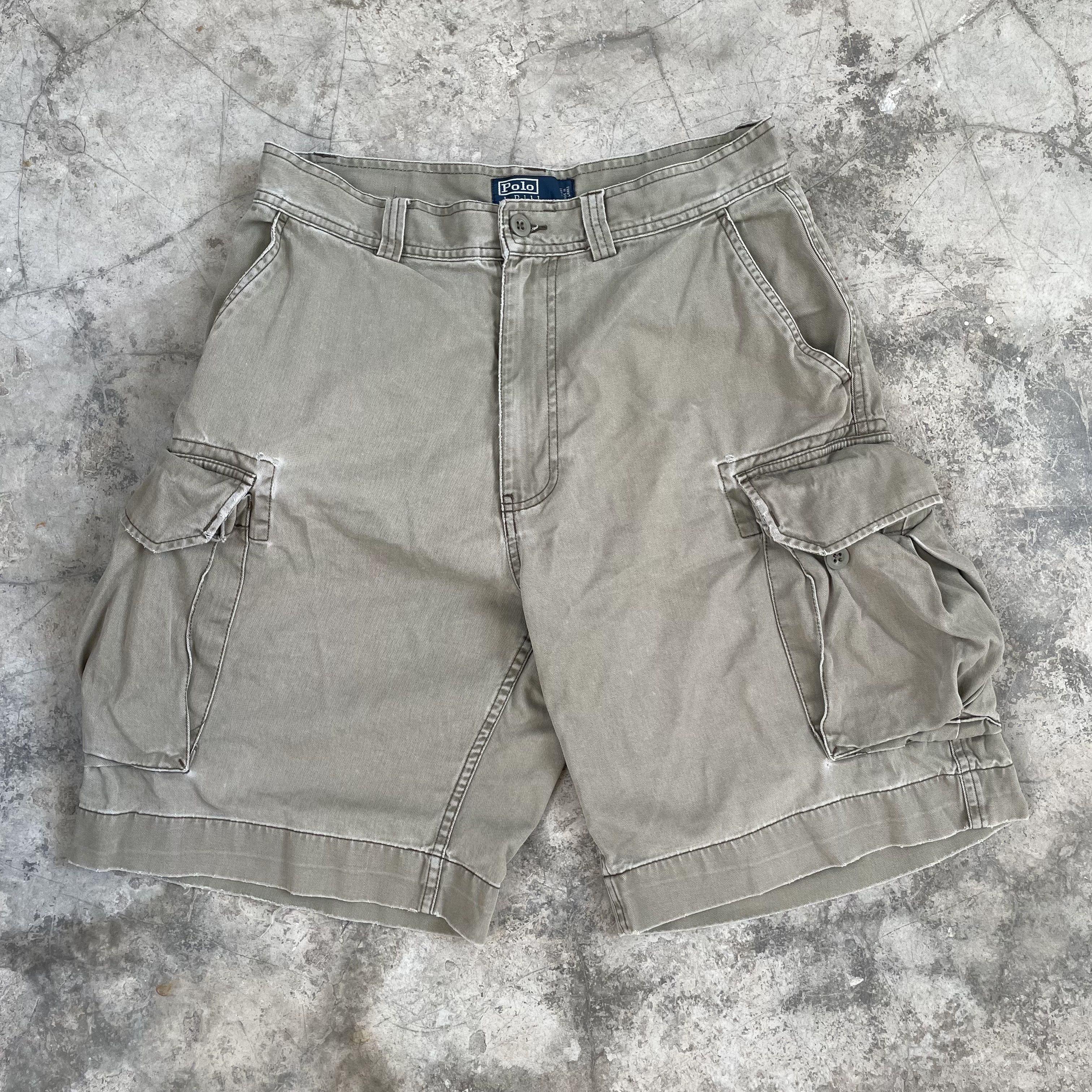 Polo Ralph Lauren × RRL Ralph Lauren × Ralph Lauren ⭐️SALE⭐️[32] POLO RALPH LAUREN CHINOS CARGO SHORTS Size US 32 / EU 48 - 1 Thumbnail