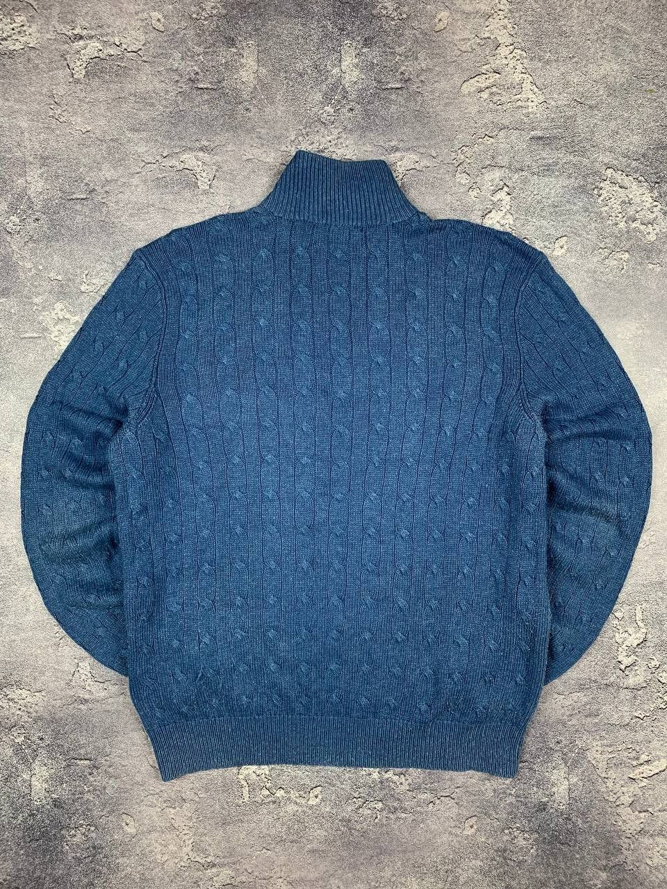 Polo Ralph Lauren Polo Ralph Lauren Vintage Men's 1/3 Zip Sweater 100% Silk Size US L / EU 52-54 / 3 - 12 Thumbnail