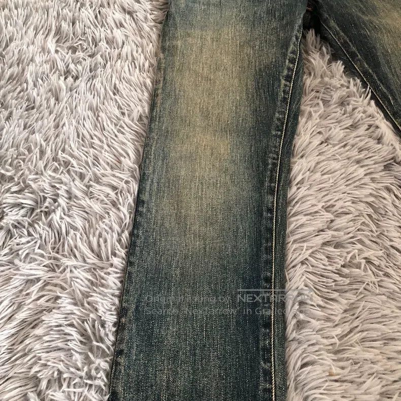Saint Laurent Paris Saint Laurent Paris Yellow Mud Washed Basic Denim Pants Size US 26 / EU 42 - 3 Thumbnail