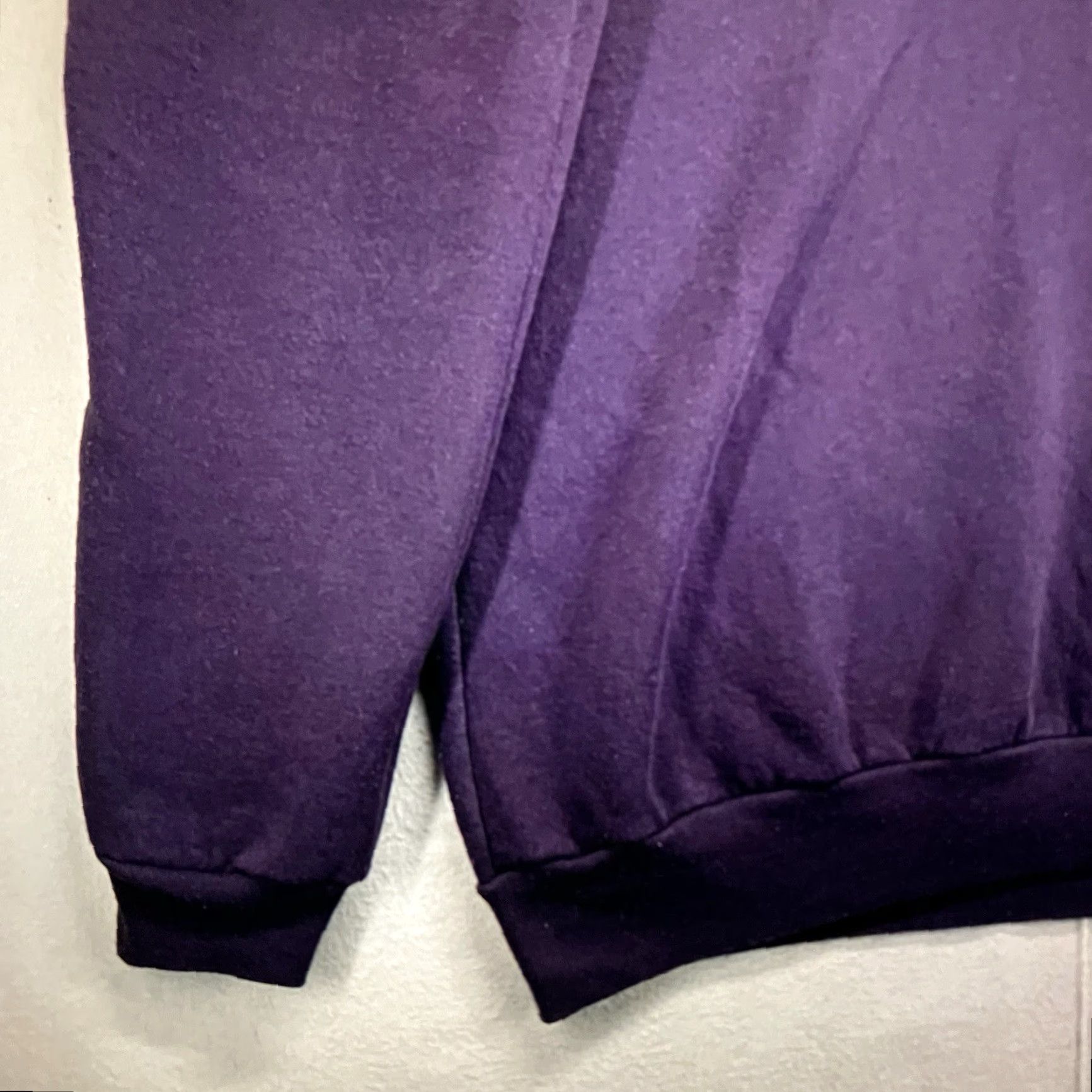 Vintage VINTAGE Morning Sun Nature Sweatshirt Purple Blue Butterflies 90s Goth Graphic Fleece XL Womens Pullover Crew Neck Sequin Embellished Size XL / US 12-14 / IT 48-50 - 7 Thumbnail