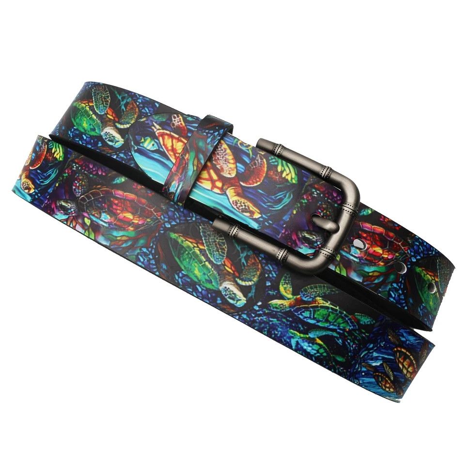 Japanese Brand × Vintage Turtle printed belt Size ONE SIZE - 3 Thumbnail