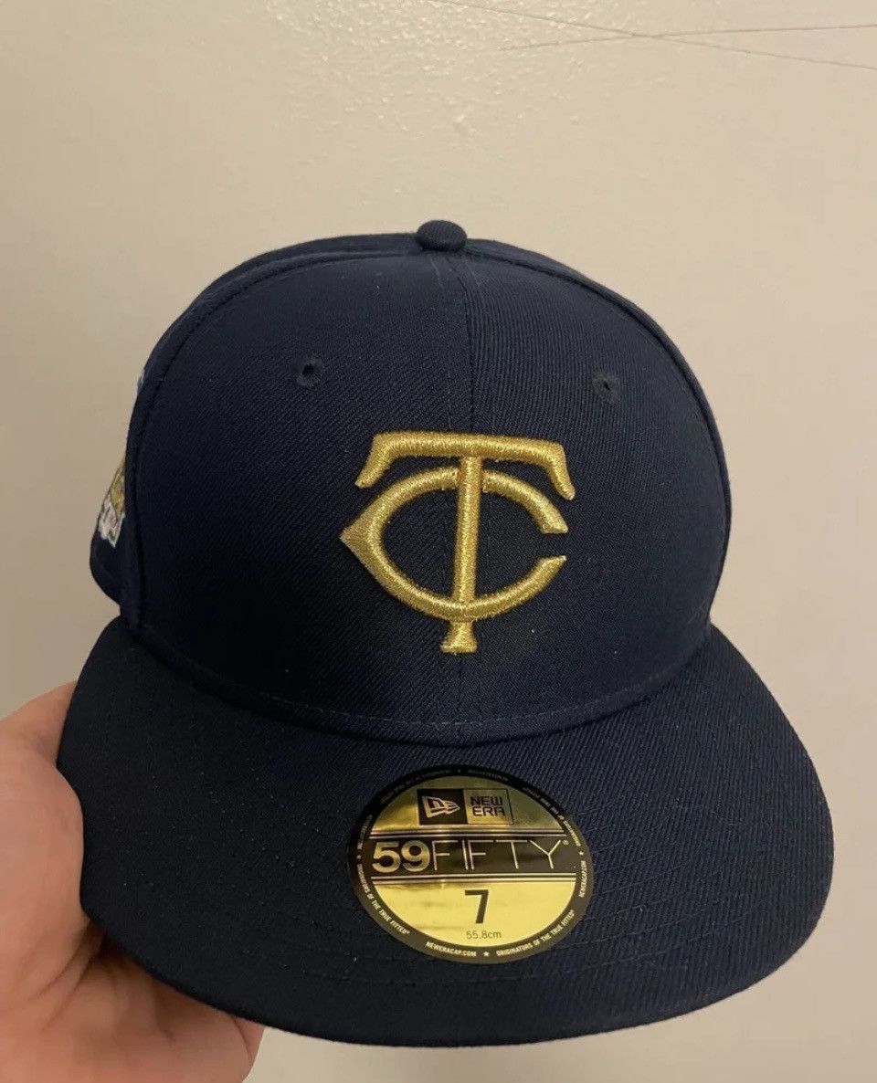 image of Hat Club x Myfitteds Minnesota Twins 2014 All Star Game Size 7 in Blue, Men's