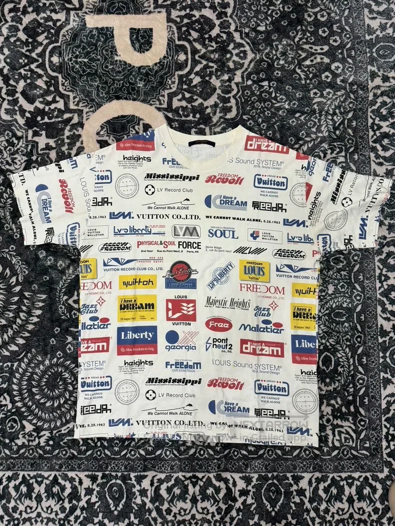Louis Vuitton Louis Vuitton Billboard White short sleeves Size US L / EU 52-54 / 3 - 1 Thumbnail
