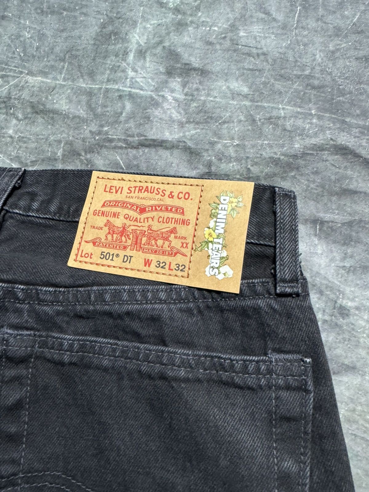 DENIM TEARS × Levi's Denim Tears Plain Jane in Black Size US 32 / EU 48 - 7 Thumbnail