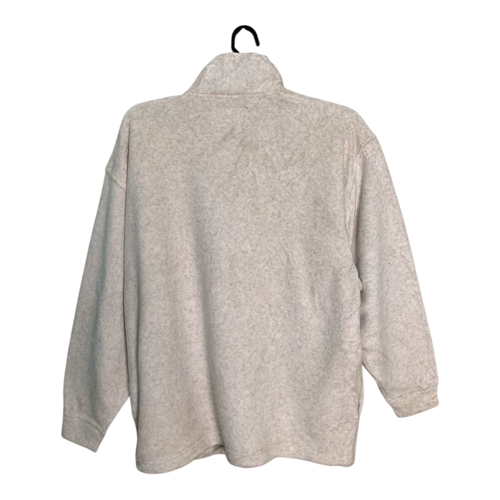 Japanese Brand × Vintage Rare Design Vintage Lucky Strike Half Zipper Fleece Sweater Size US M / EU 48-50 / 2 - 2 Thumbnail