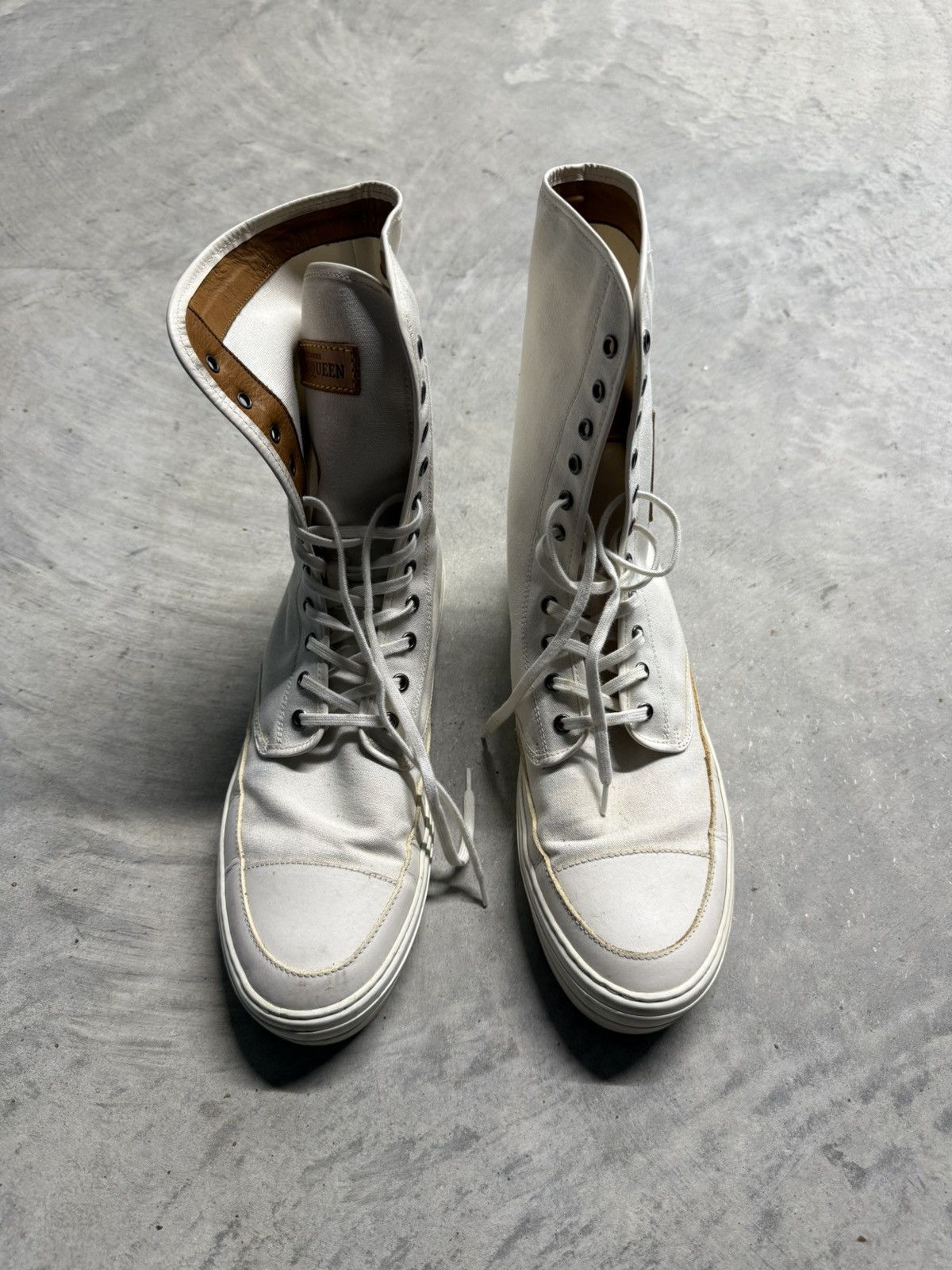 Men's Alexander McQueen High Top Sneakers | Grailed
