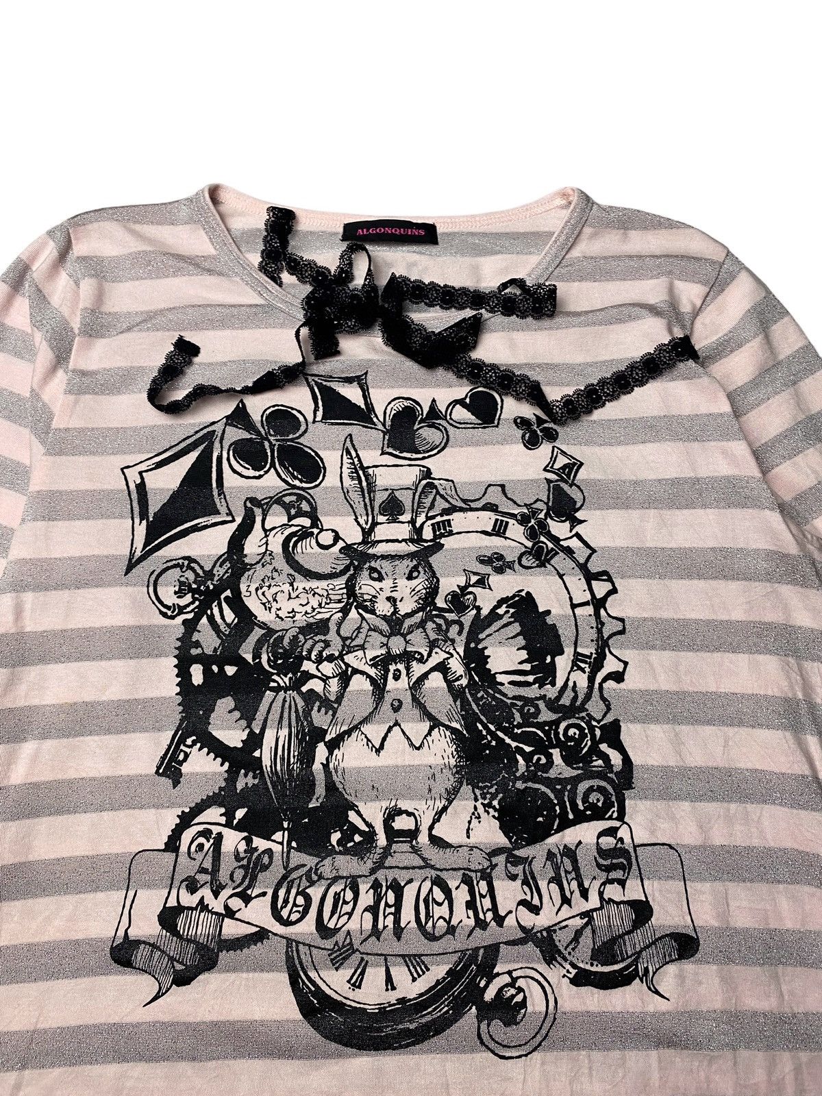Hysteric Glamour 2000's Algonquins Rabbit Domino Gothic Size M / US 6-8 / IT 42-44 - 2 Thumbnail
