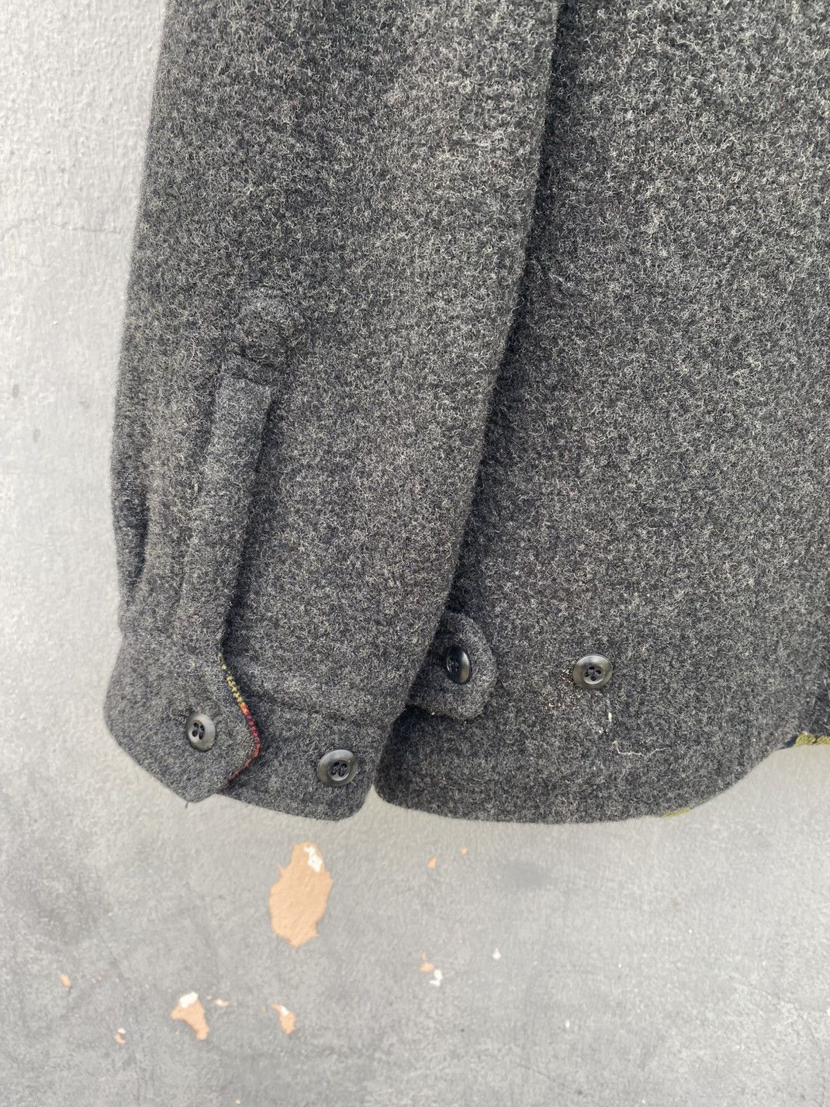 Comme des Garcons Homme 70s CDG HOMME BLOUSOM WOOL MOHAIR BLEND JACKET Size US M / EU 48-50 / 2 - 9 Thumbnail