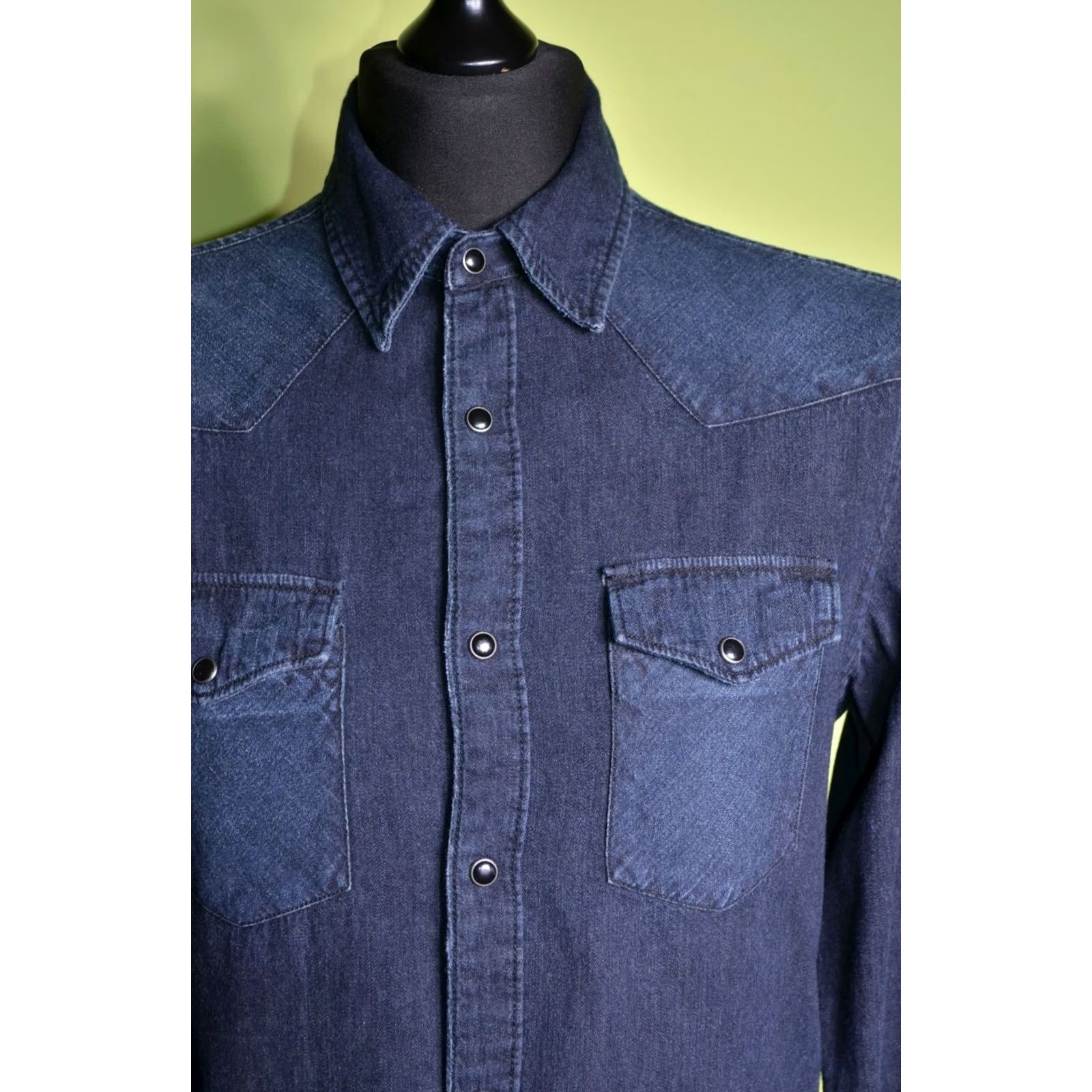 Vintage Acne Shirt Mens Long Sleeve Size 46/S Blue Button-Up Casual Cotton Collared Regular Vintage: No? Size US S / EU 44-46 / 1 - 2 Thumbnail