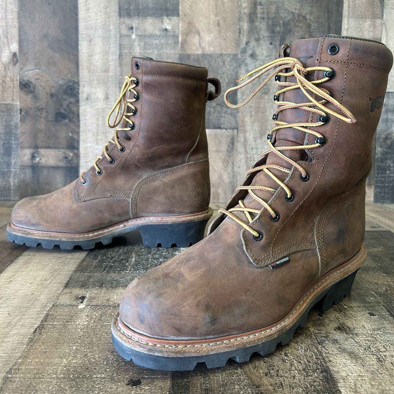 Red Wing Red Wing 4417 Steel Toe Loggermax Work Boots Mens 10.5 D Size US 10.5 / EU 43-44 - 1 Thumbnail