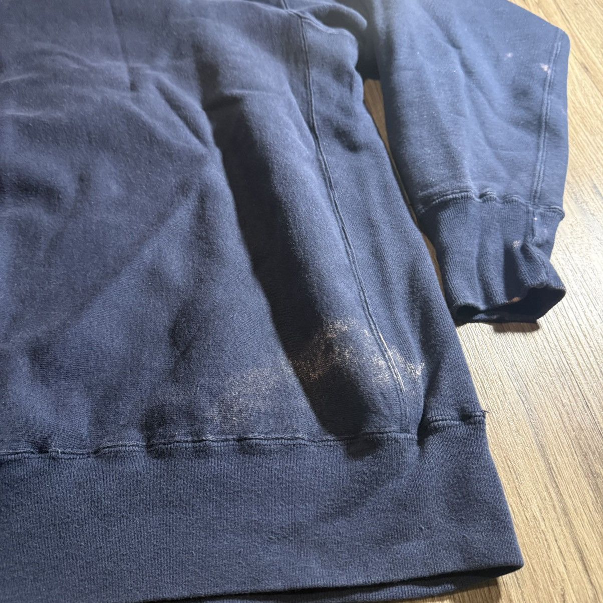 Other Vintage 90s Navy Penn State Reverse Weave Sweatshirt Size US XL / EU 56 / 4 - 4 Thumbnail