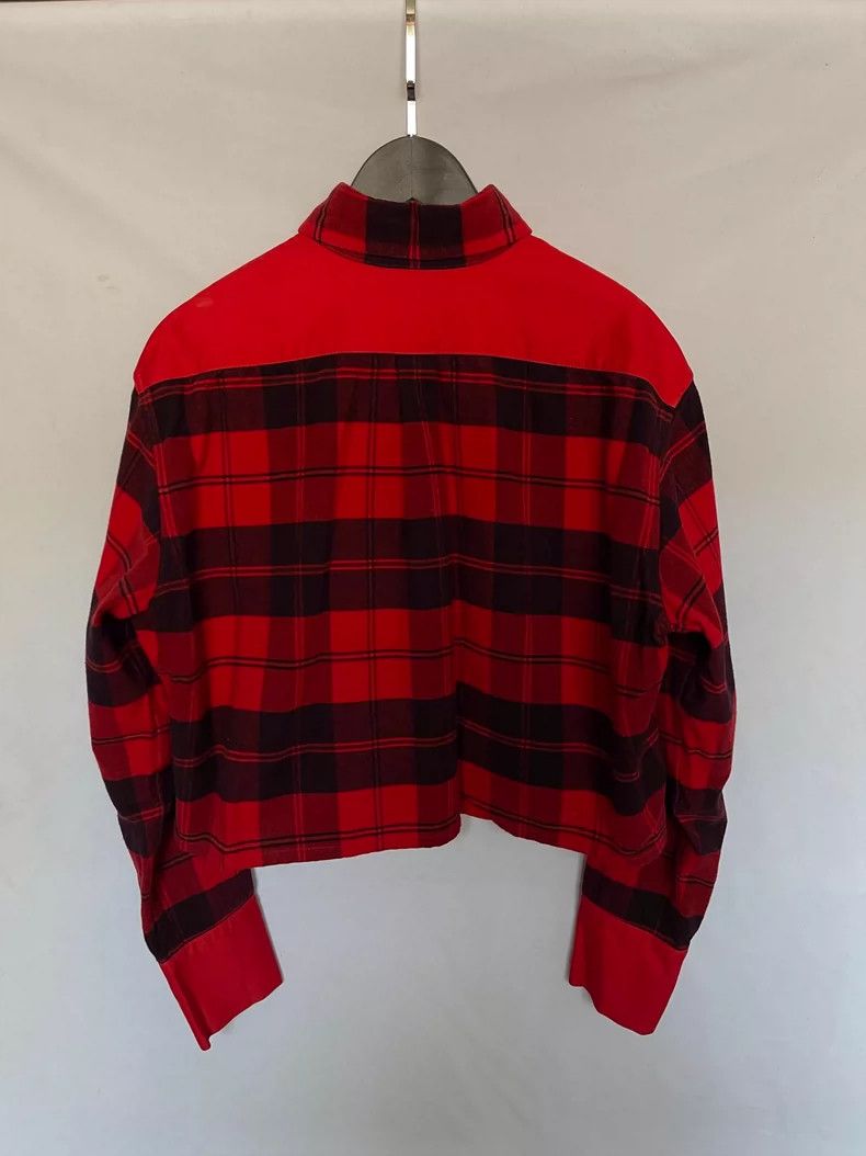 Y's Y's Black Plaid Jacket Size ONE SIZE - 6 Thumbnail
