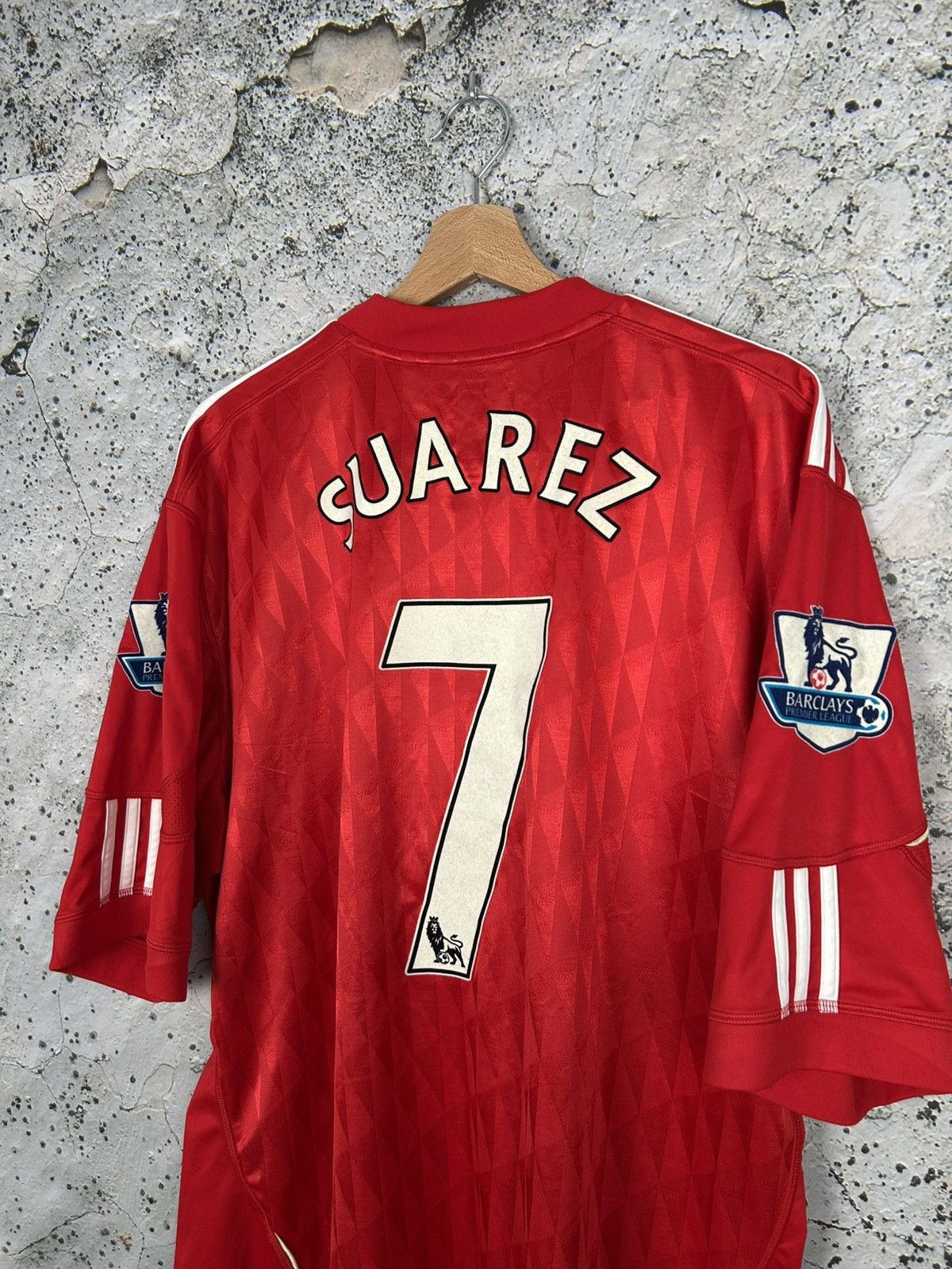 Adidas Luis Suarez Liverpool FC 2010 Soccer Jersey Adidas Football Size US XXL / EU 58 / 5 - 2 Thumbnail