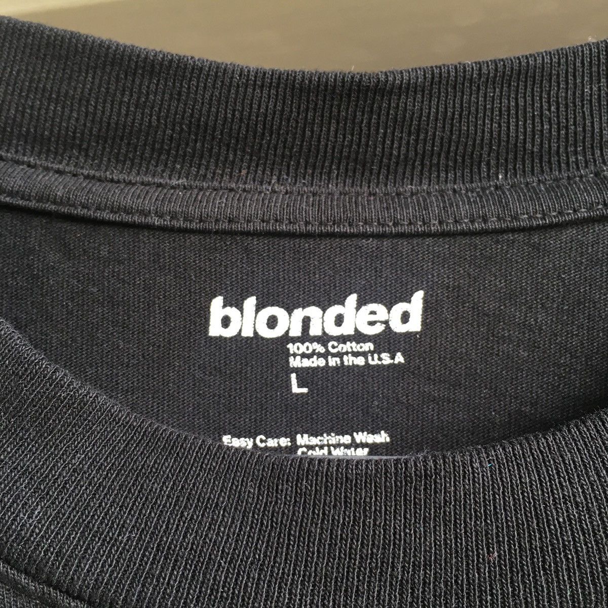 Frank Ocean Blonded tee Size US L / EU 52-54 / 3 - 4 Thumbnail