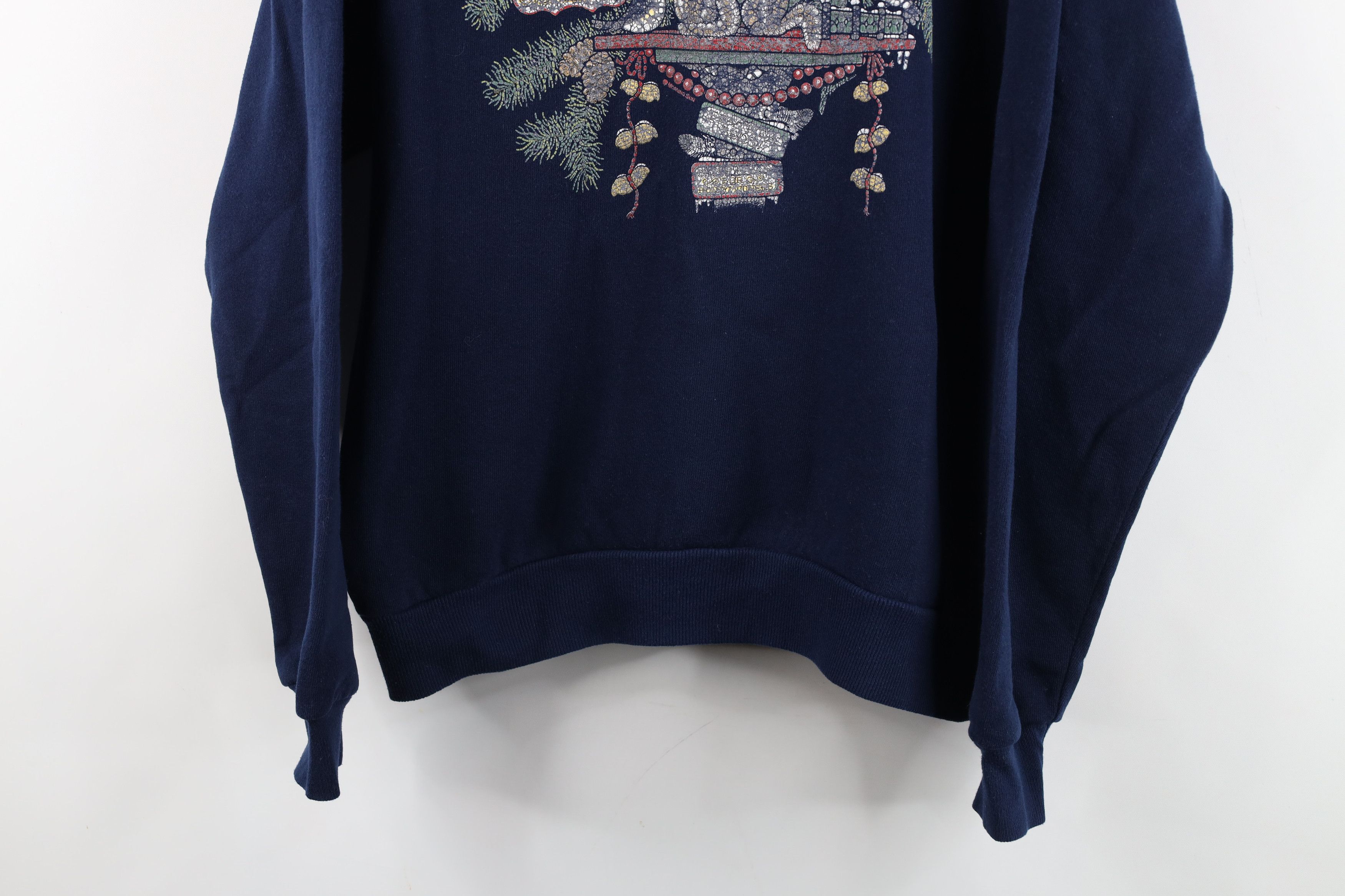 Vintage Vintage 90s Streetwear Bird Heart Collared Sweatshirt US Size M / US 6-8 / IT 42-44 - 3 Thumbnail