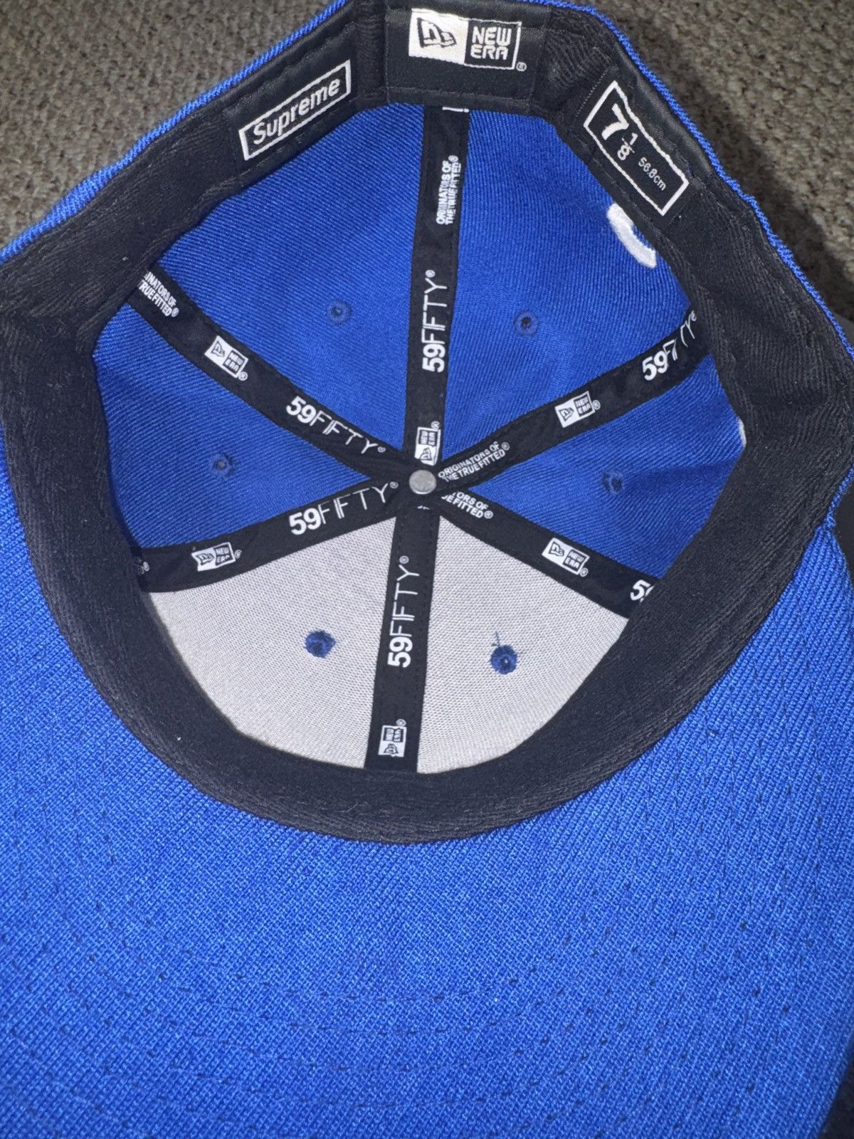 Supreme New Era x Supreme Side Logo Hat Size ONE SIZE - 6 Thumbnail