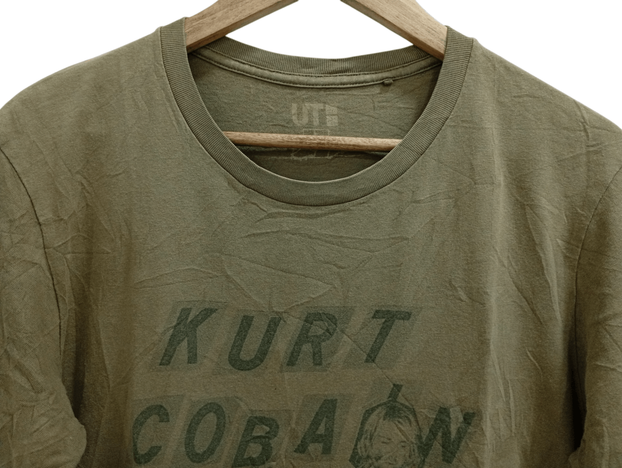 Band Tees × Japanese Brand 🔥🔥Uniqlo x Kurt Cobain T-shirt Size US L / EU 52-54 / 3 - 18 Thumbnail