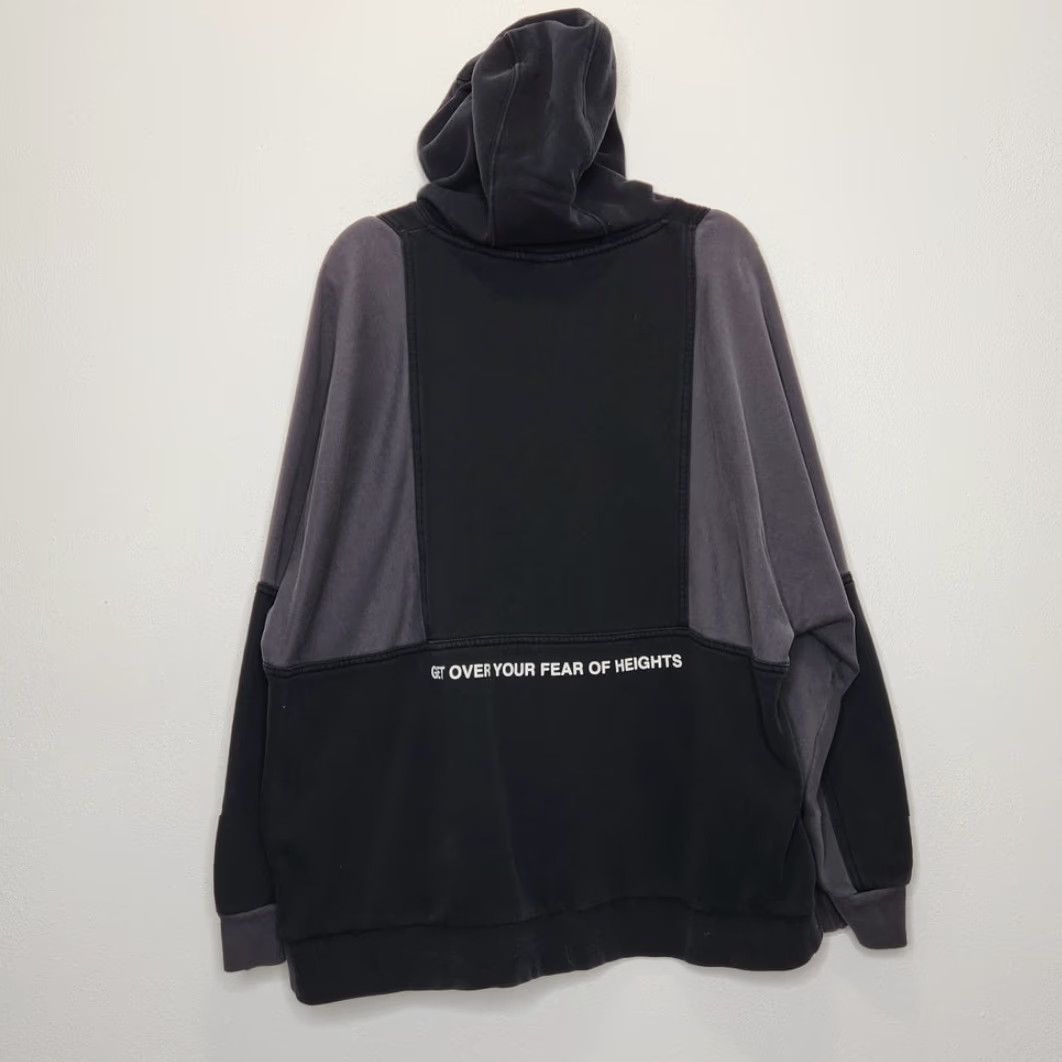 Nike Nike y2K Hoodie Sweatshirt Oversized XXL Get Over Heights Spellout Logo Shirt Unisex Adults Pullover Hoodie Black 2XL Vintage Men Women Size US XXL / EU 58 / 5 - 6 Thumbnail