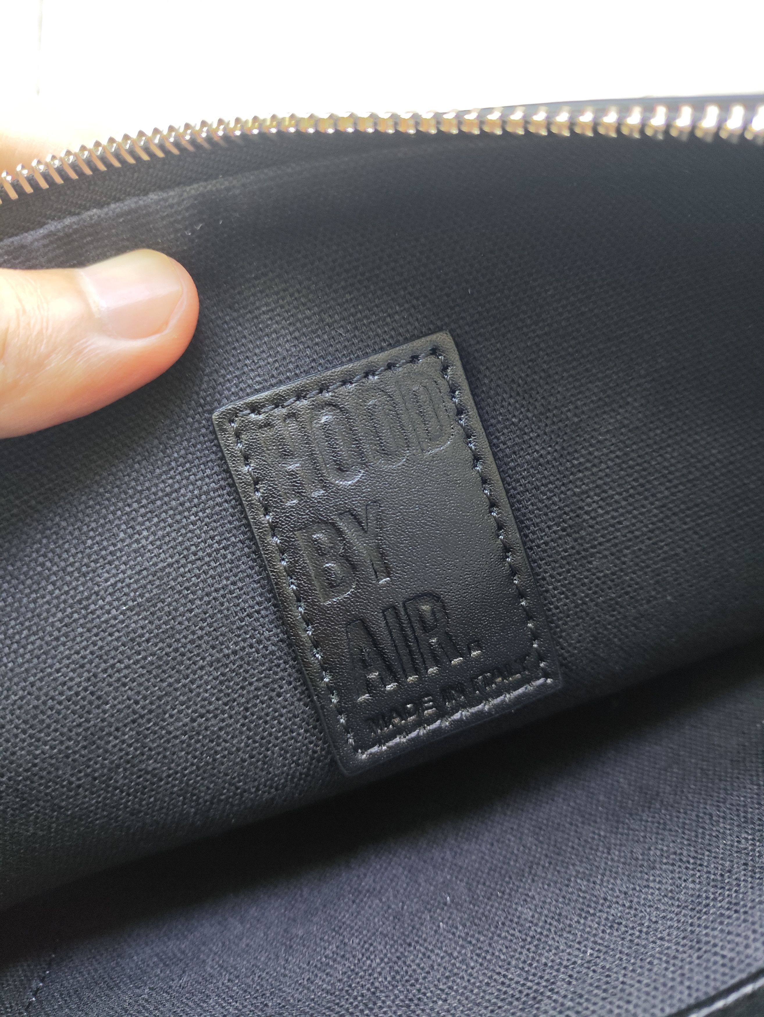 Hood By Air HBA FW15 "daddy"season Sample leather handbag Size ONE SIZE - 5 Thumbnail