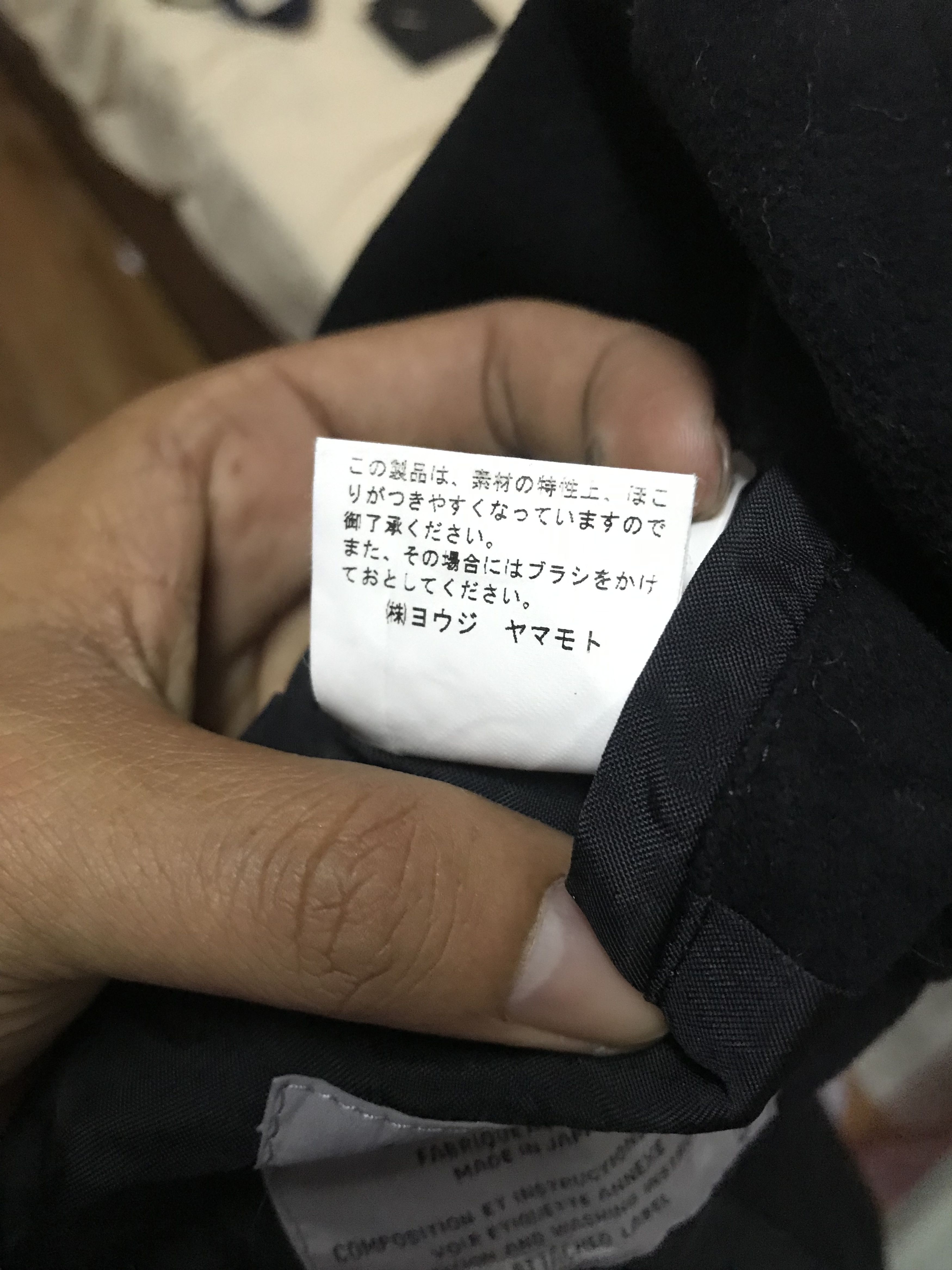 Yohji Yamamoto Authentic Yohji Yamamoto Sign Size 3 Size US M / EU 48-50 / 2 - 9 Thumbnail
