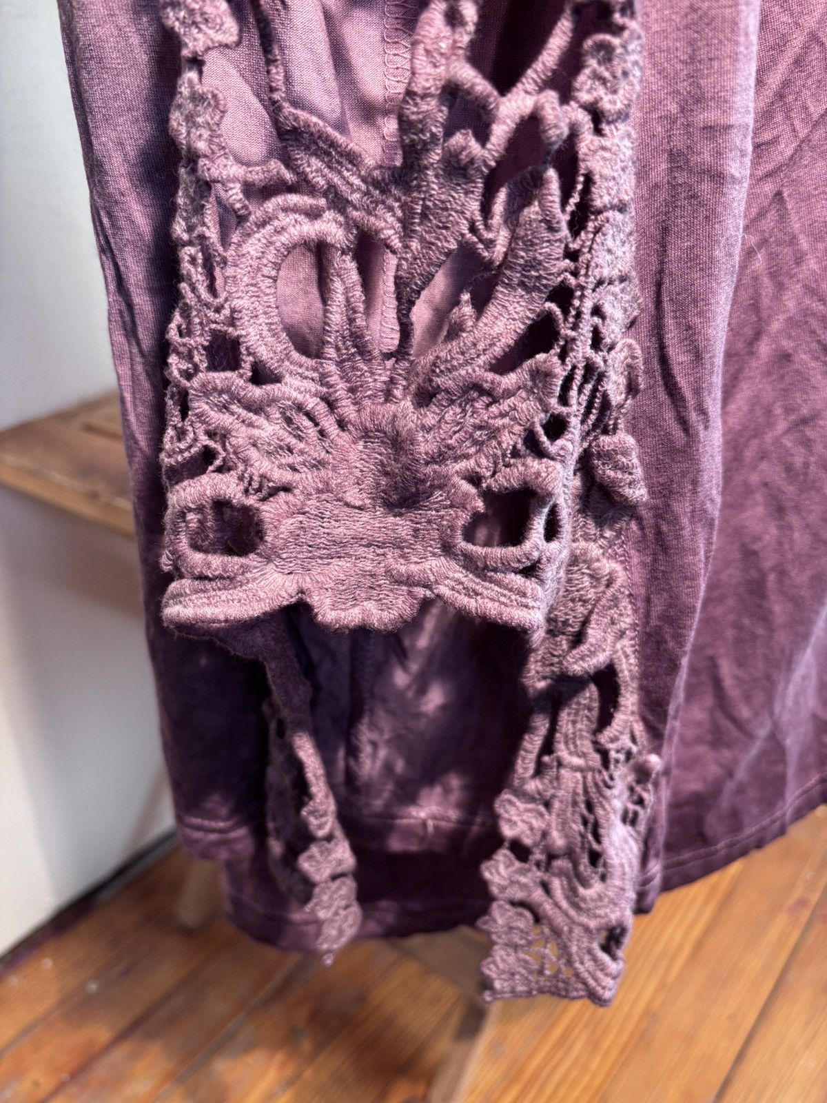 Other Indigo Thread Co Lace Sleeve Top Size XL / US 12-14 / IT 48-50 - 6 Thumbnail
