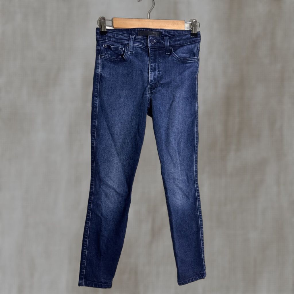 Vintage Joe's Jeans Jeans 25 Dark Wash The Charlie High Rise Skinny 25x25 Womens Blue Size 42" / US 20 - 1 Thumbnail
