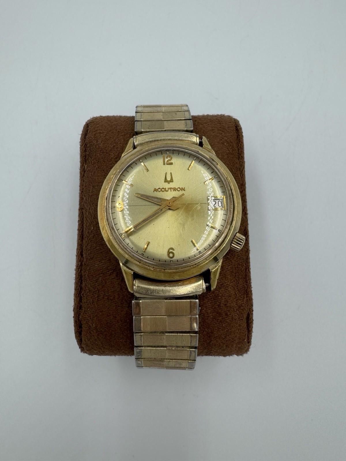 Bulova 1976 Bulova Accutron Watch Henry Ford II 10kt Gold Bulova Size ONE SIZE - 1 Thumbnail