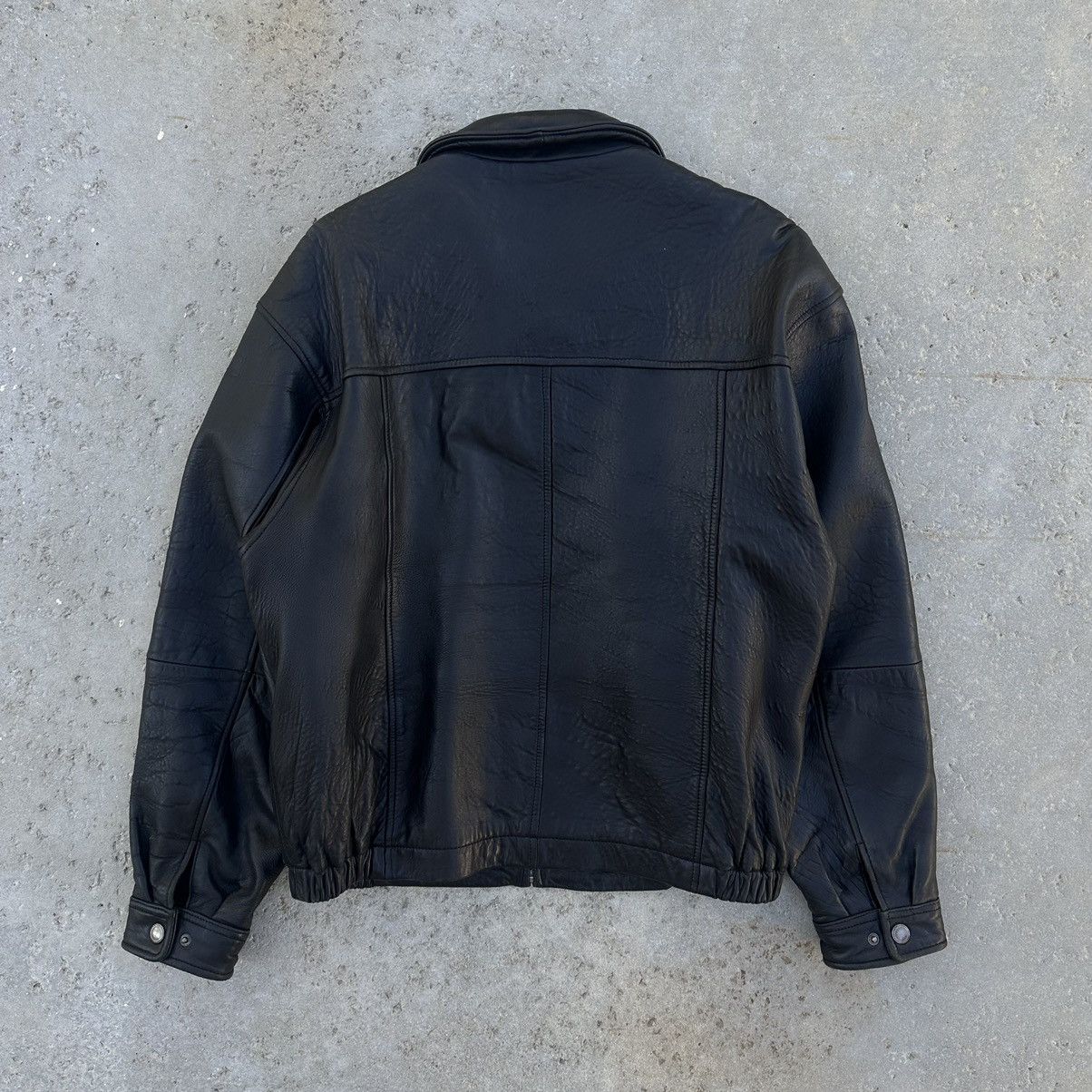 Other VTG 90’s Boston Harbor Outdoorwear Black Leather Jacket Size US L / EU 52-54 / 3 - 2 Thumbnail