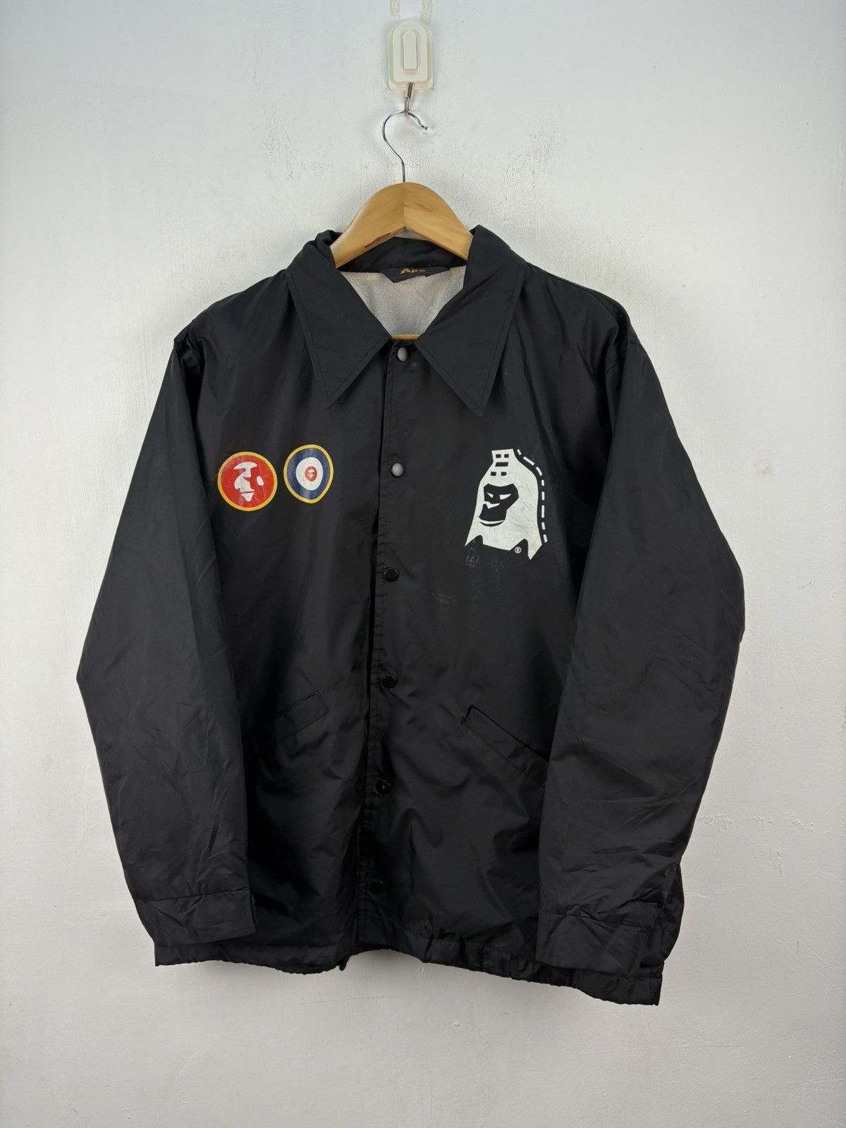 Bape Vintage A Bathing Ape Bape General Coach Jacket Windbreaker Size US M / EU 48-50 / 2 - 1 Thumbnail