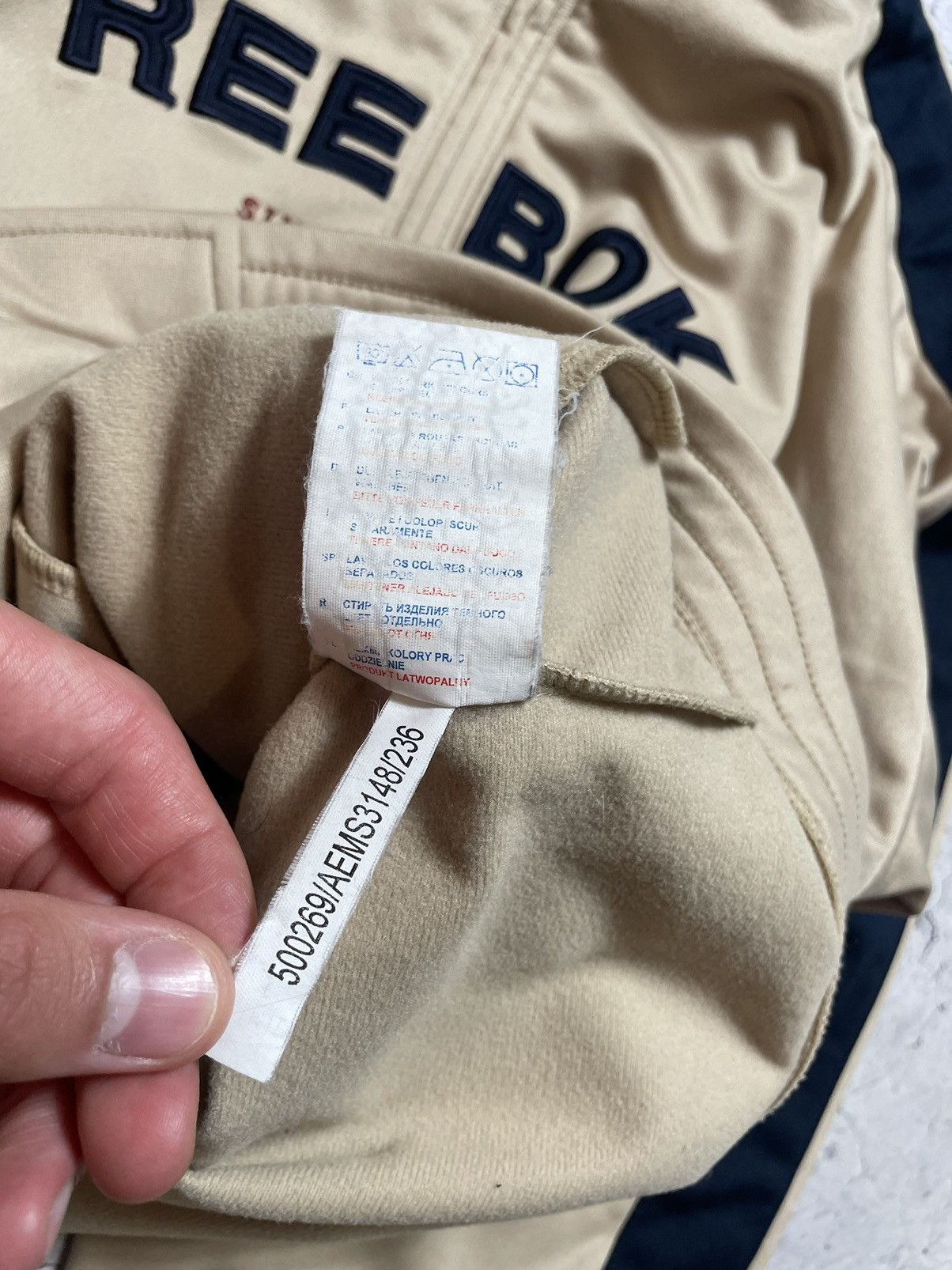 Reebok × Vintage Vintage Jacket Full Zip Reebok Big Logo Y2K Retro Size US S / EU 44-46 / 1 - 13 Thumbnail