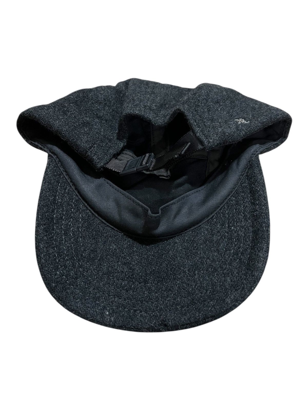 X-LARGE Vintage 1990s X-Large Made in USA Five Panel Wool Cap Hat Size ONE SIZE - 4 Thumbnail