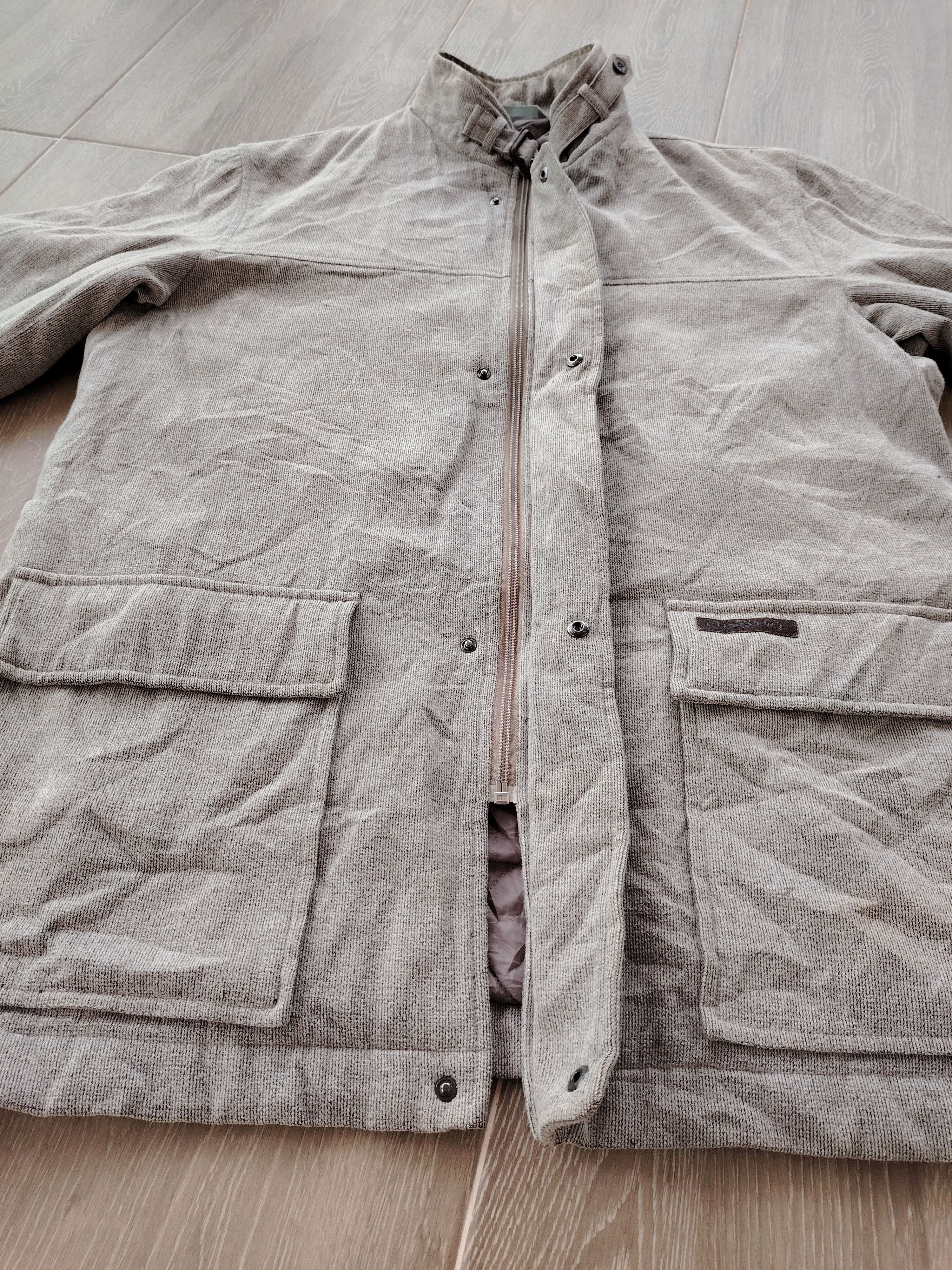 Japanese Brand × Vintage Vintage Crocodile Fleece Jacket by Pontetorto Italy Size US L / EU 52-54 / 3 - 2 Thumbnail