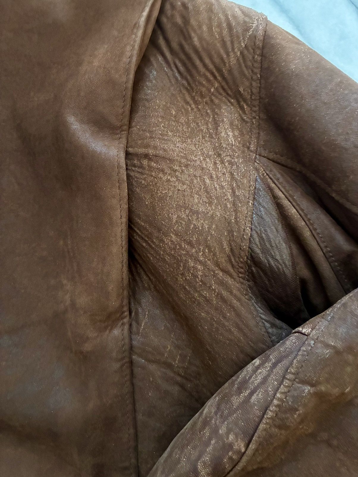 Other Vintage Leather Flight Jacket Size US M / EU 48-50 / 2 - 12 Thumbnail