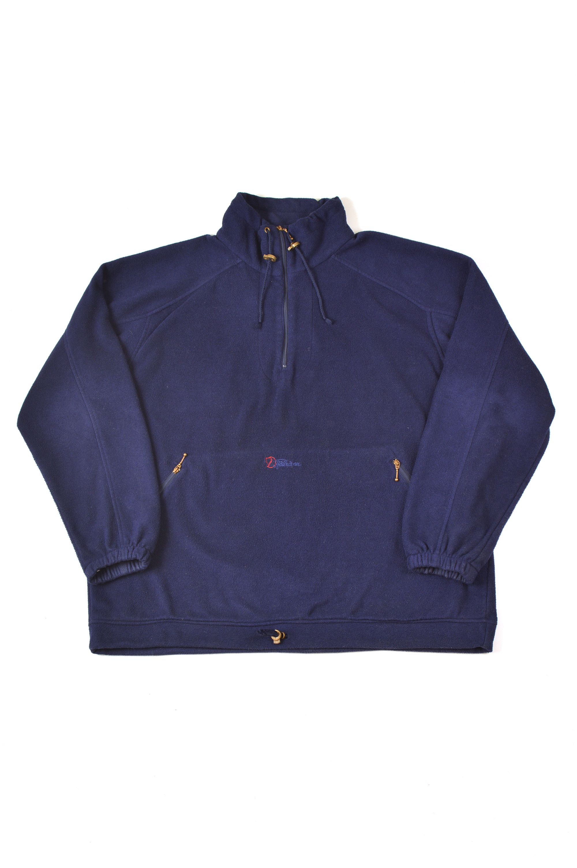 Fjallraven × Vintage Fjallraven Casual Vintage Zip-Up Fleece Anorak Size US XL / EU 56 / 4 - 1 Thumbnail