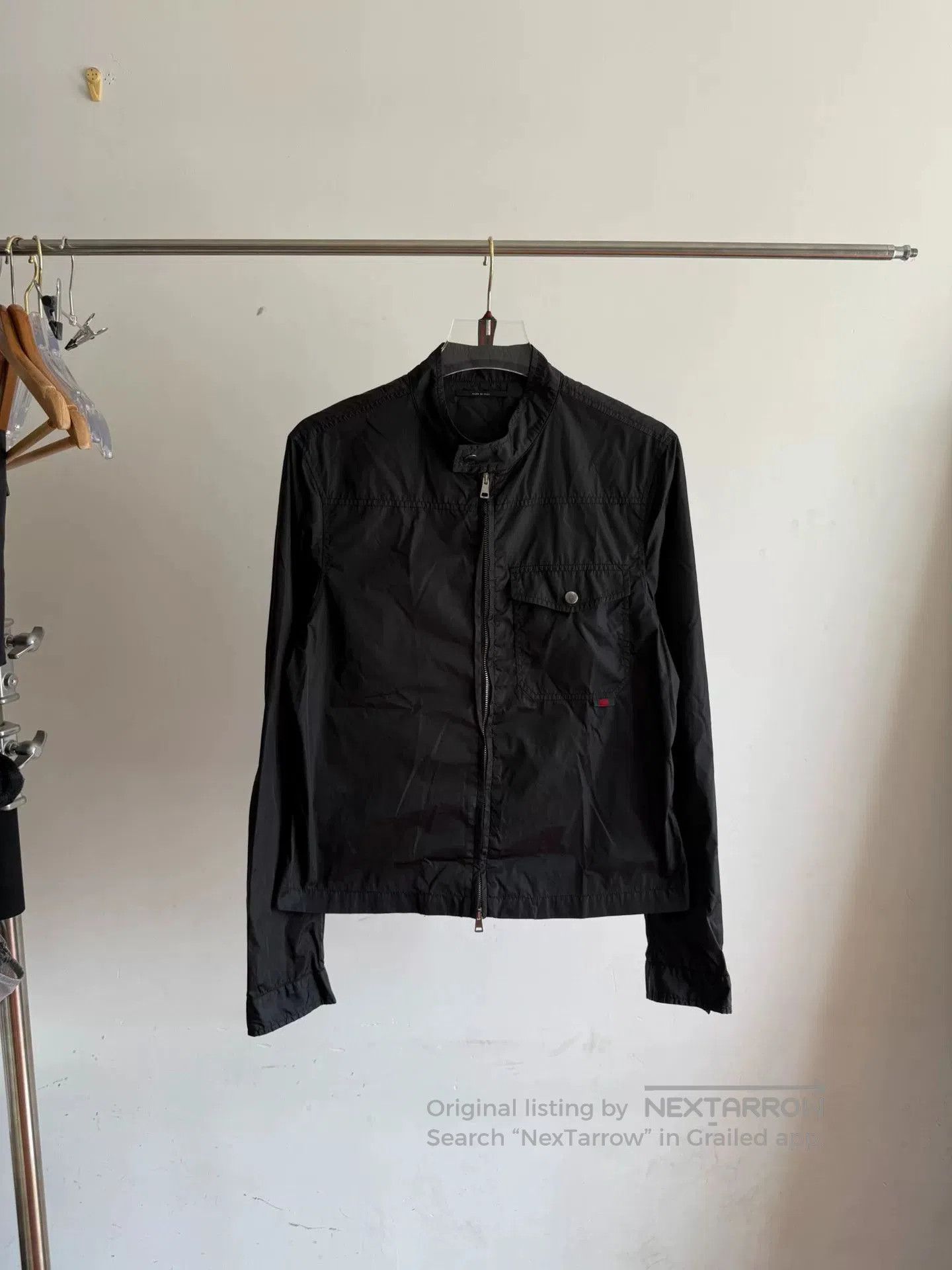 Gucci Portable Nylon Motorcycle Jacket by Gucci. Size US S / EU 44-46 / 1 - 1 Thumbnail