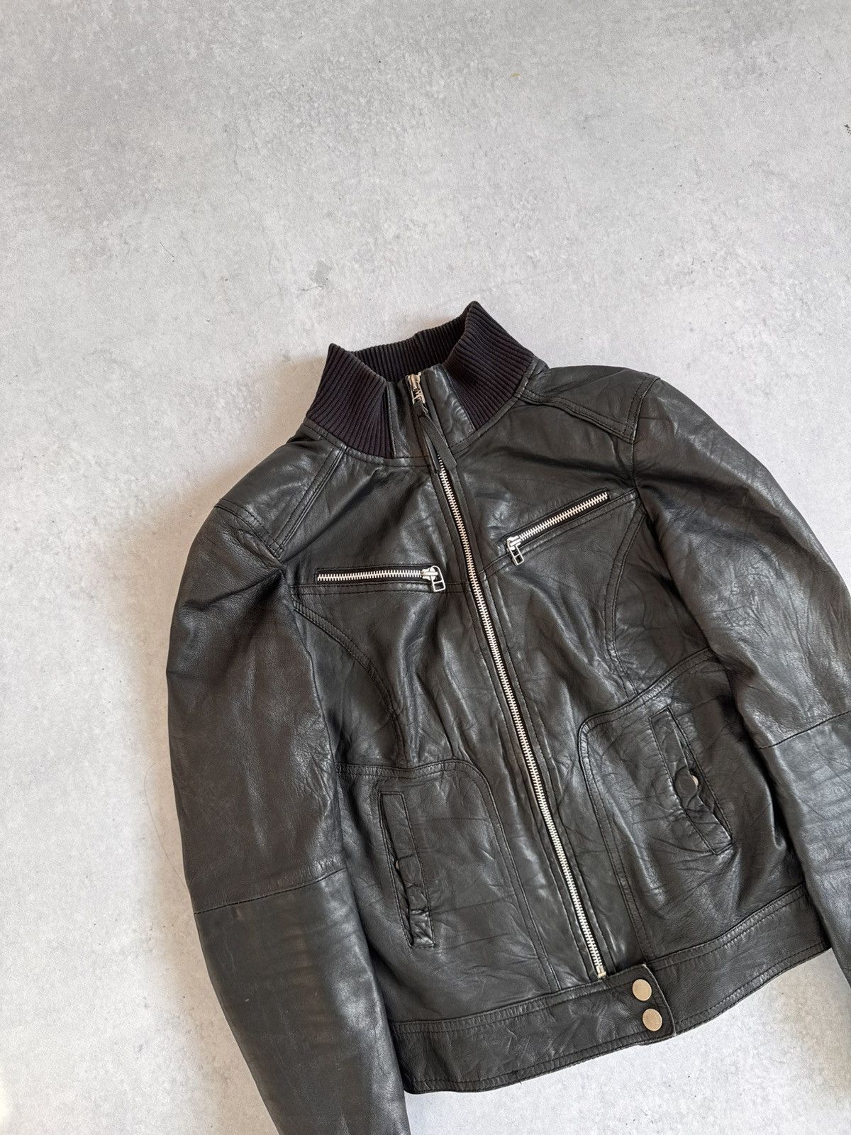 If Six Was Nine Y2K Avant-Garde Miss Sixty Style Vintage Distressed Jacket Size S / US 4 / IT 40 - 2 Thumbnail