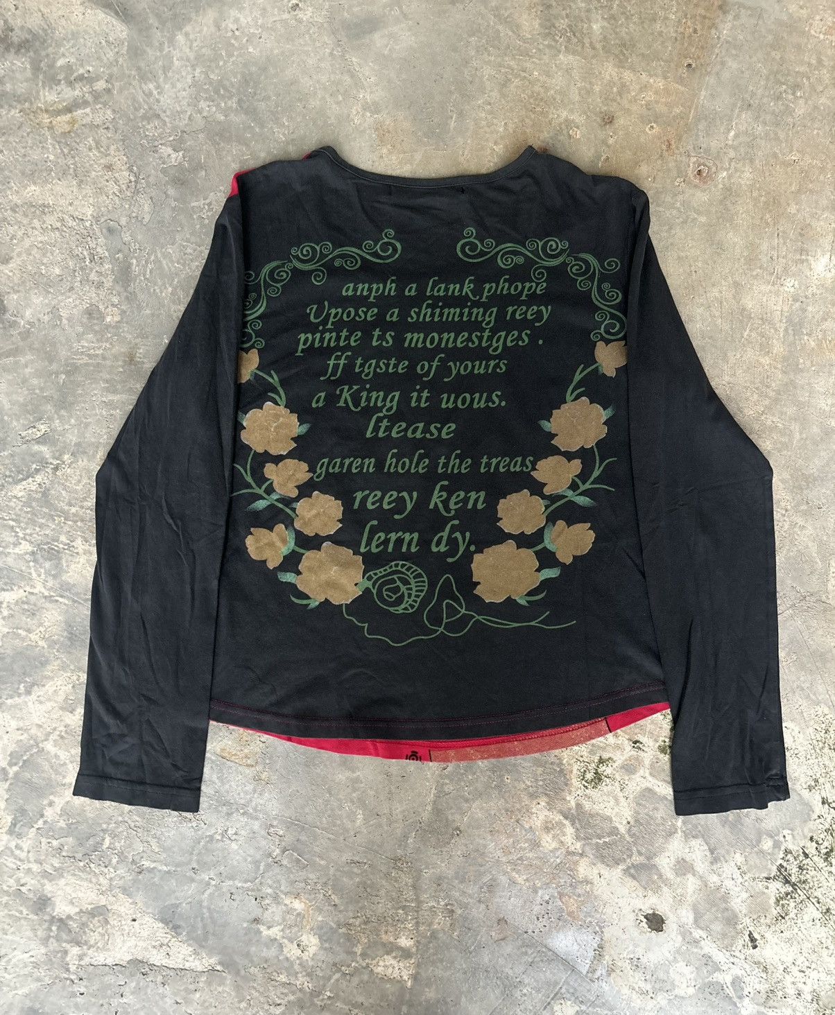 Hysteric Glamour × Japanese Brand Y2k Opium Sunrucco Punk Style Women's Longsleeve Size M / US 6-8 / IT 42-44 - 2 Thumbnail