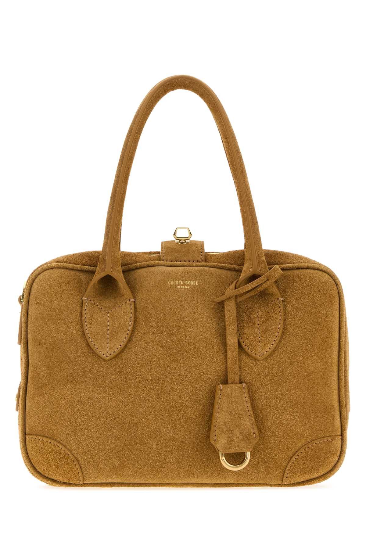 Golden Goose Beige Suede Vita Handbag Size ONE SIZE - 1 Thumbnail