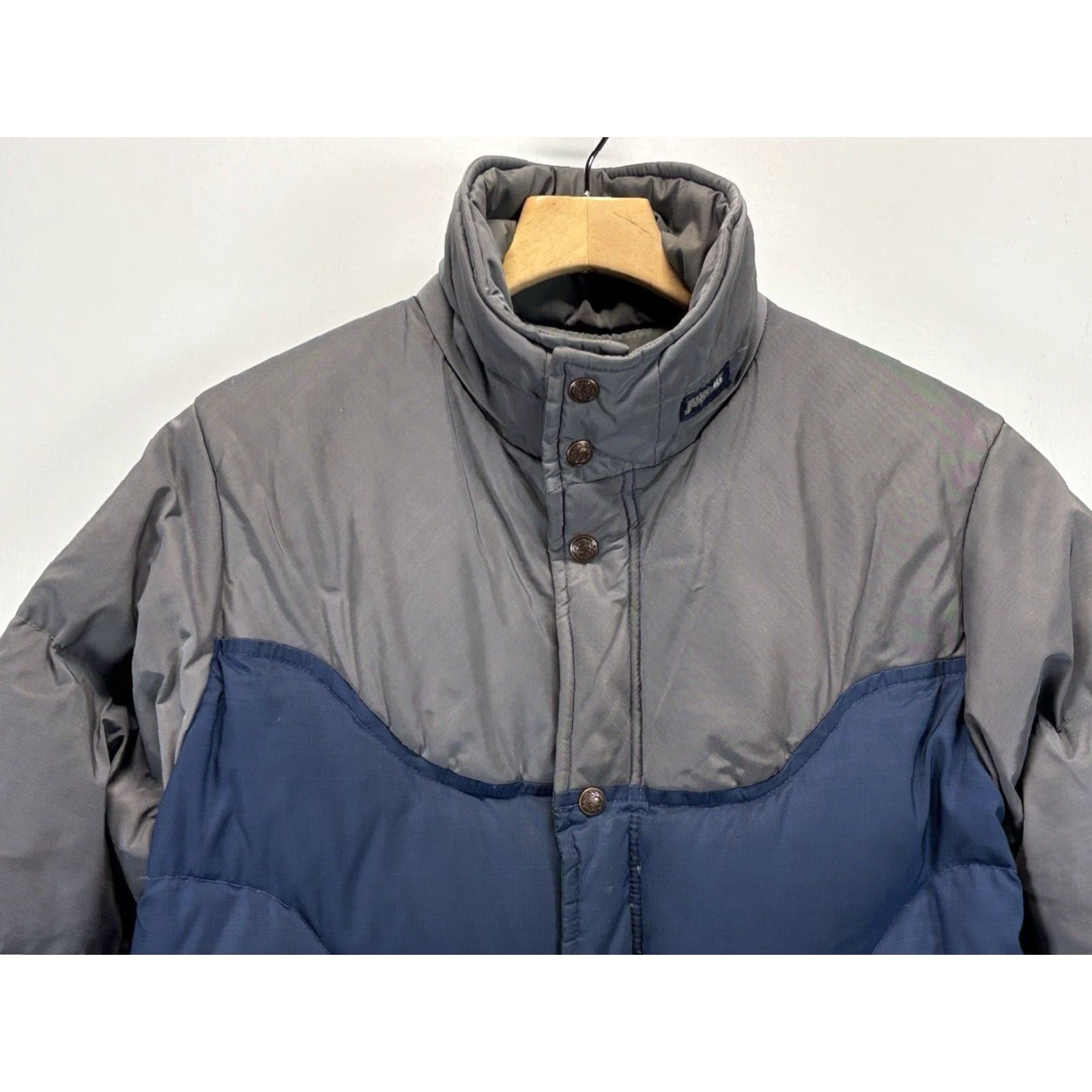 Jantzen VINTAGE Jantzen Navy Blue Puffer Down Winter Coat Jacket Men's Medium Size US M / EU 48-50 / 2 - 2 Thumbnail